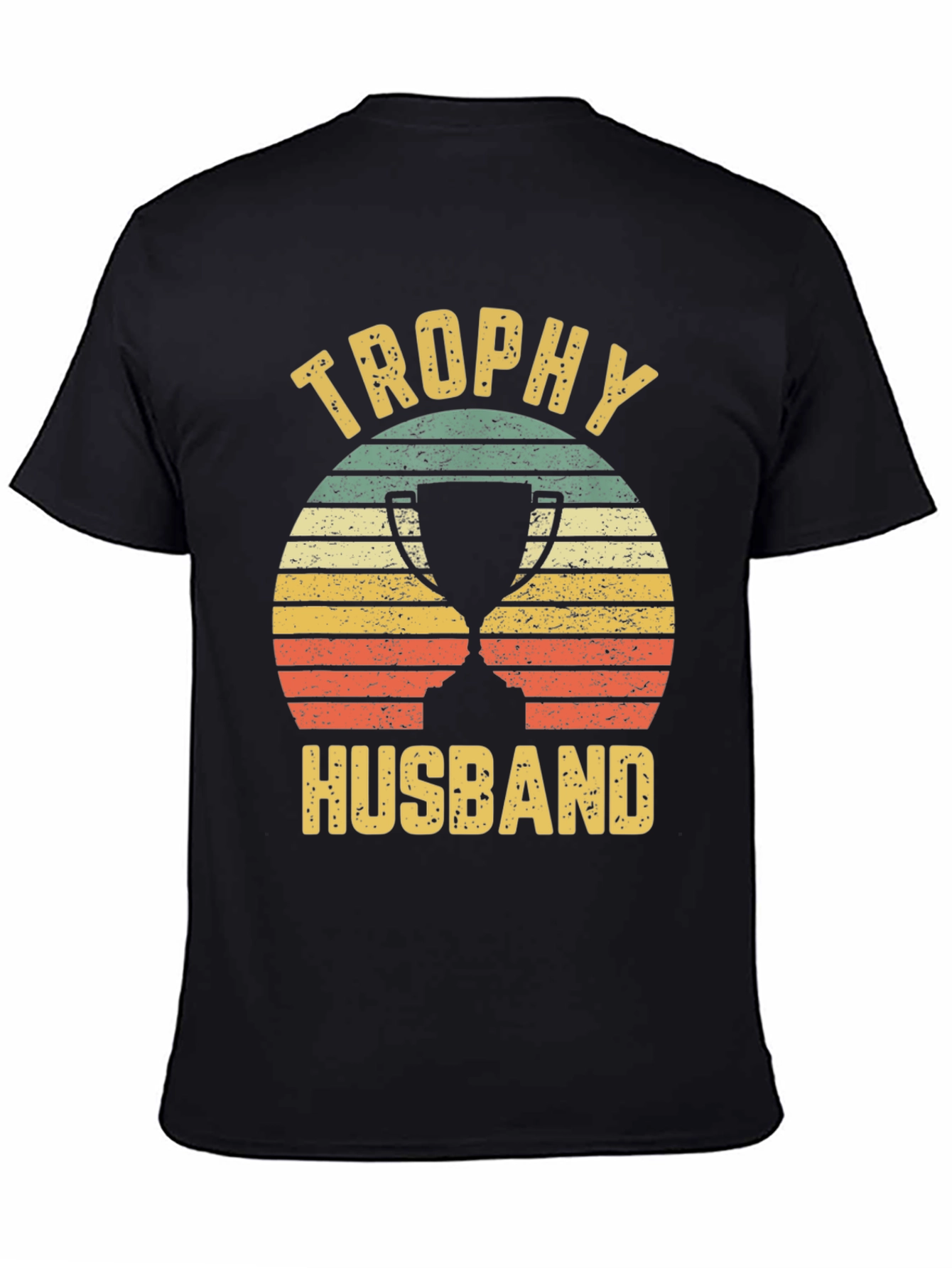 Trophy Husband Graphic Tee - Retro Style