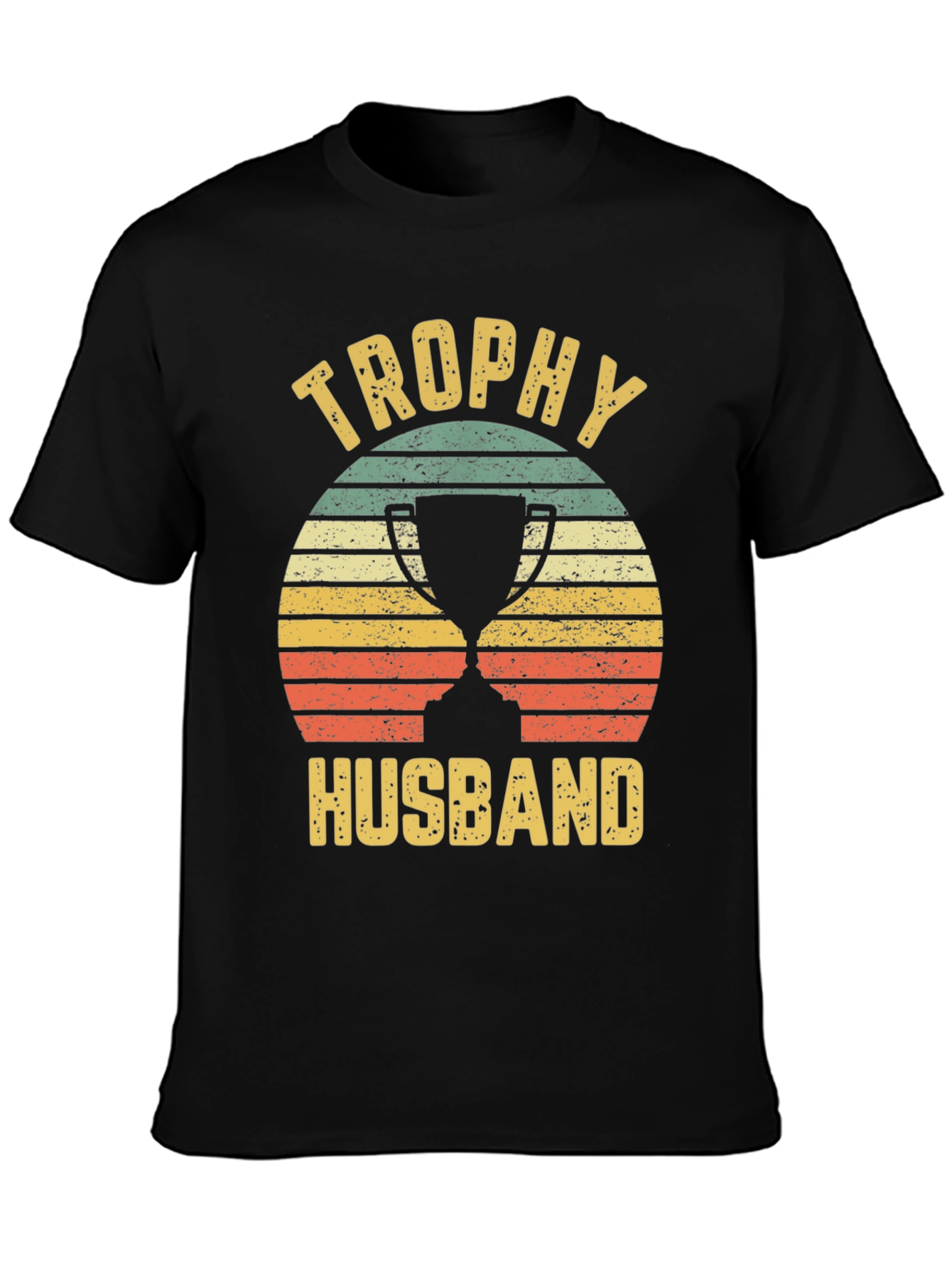 Trophy Husband Graphic Tee - Retro Style