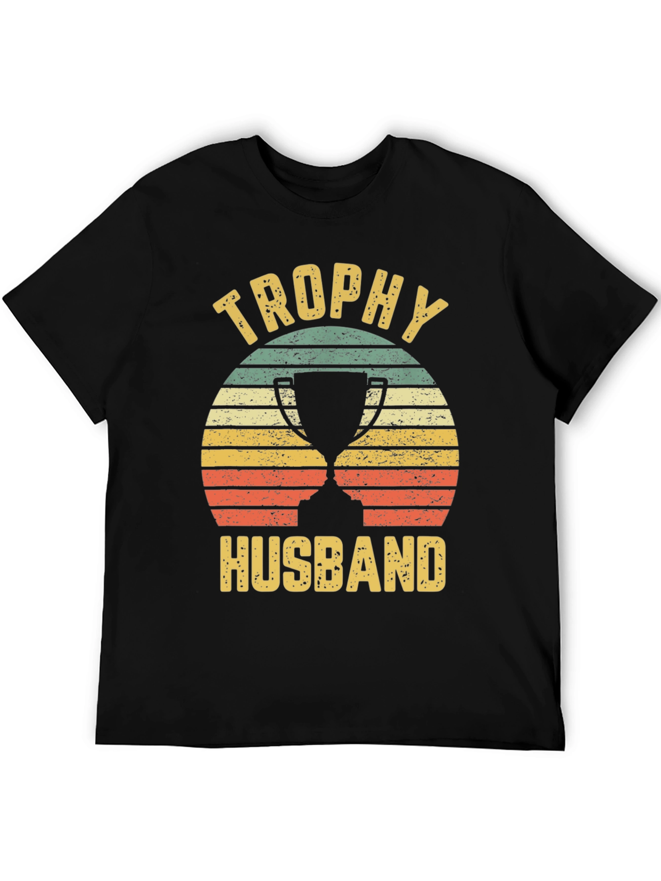 Trophy Husband Graphic Tee - Retro Style