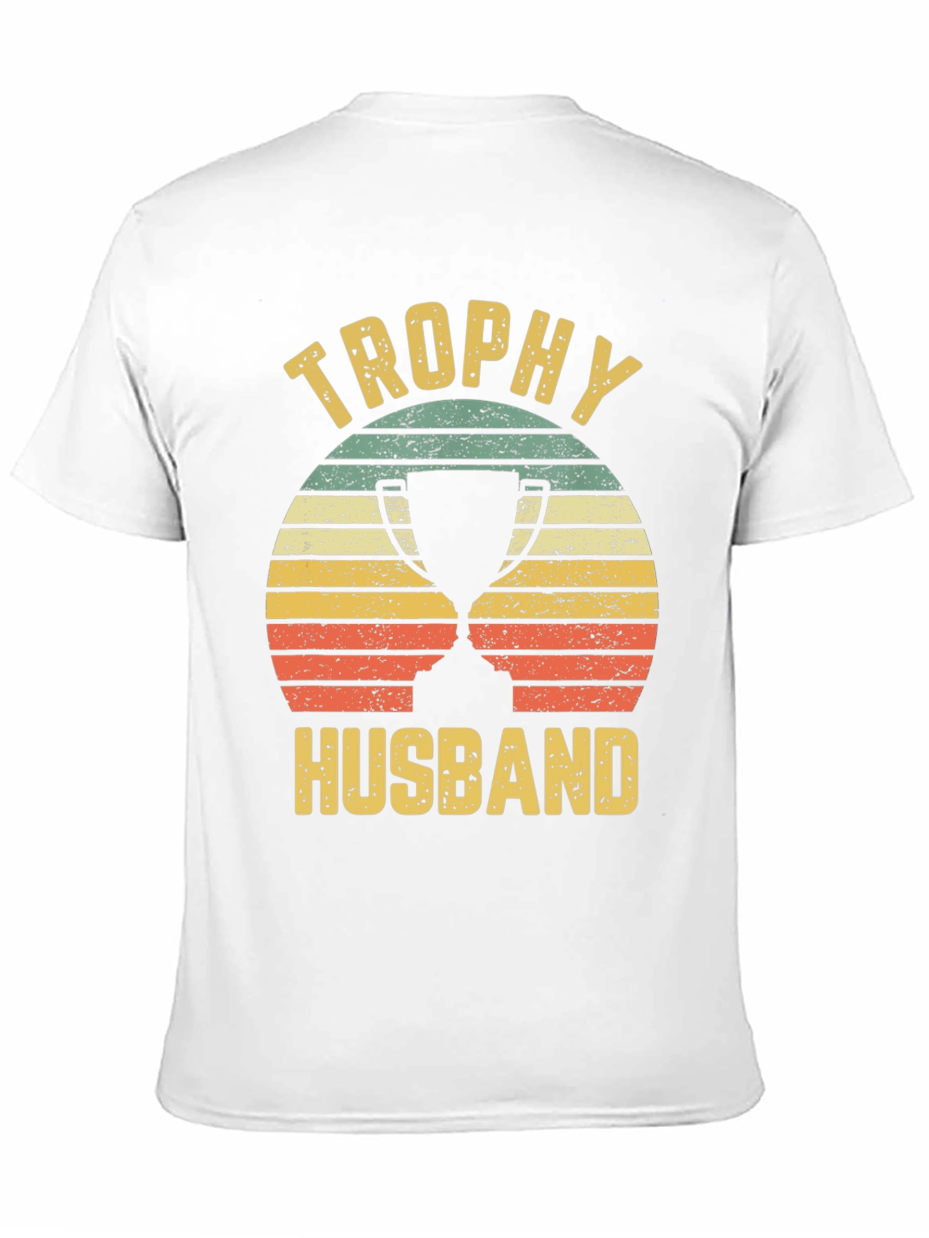 Trophy Husband Graphic Tee - Retro Style