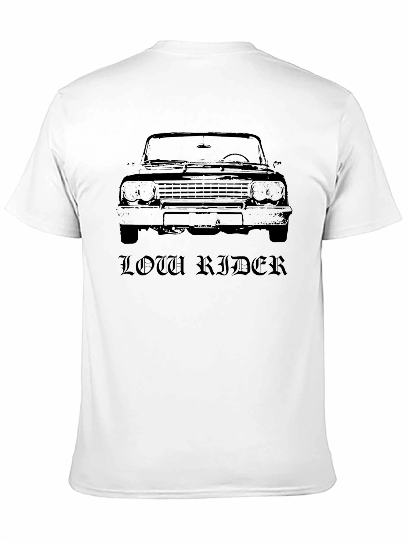 Low Rider Classic Car Graphic T-Shirt