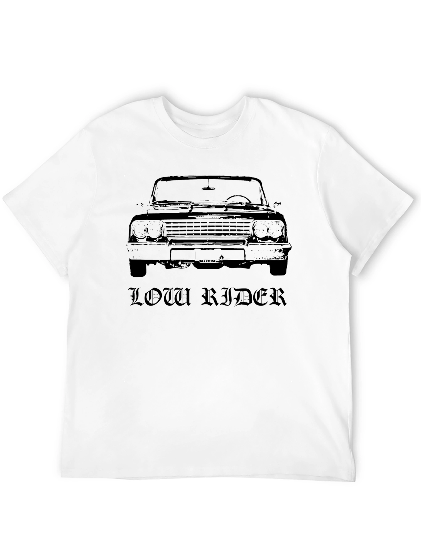 Low Rider Classic Car Graphic T-Shirt