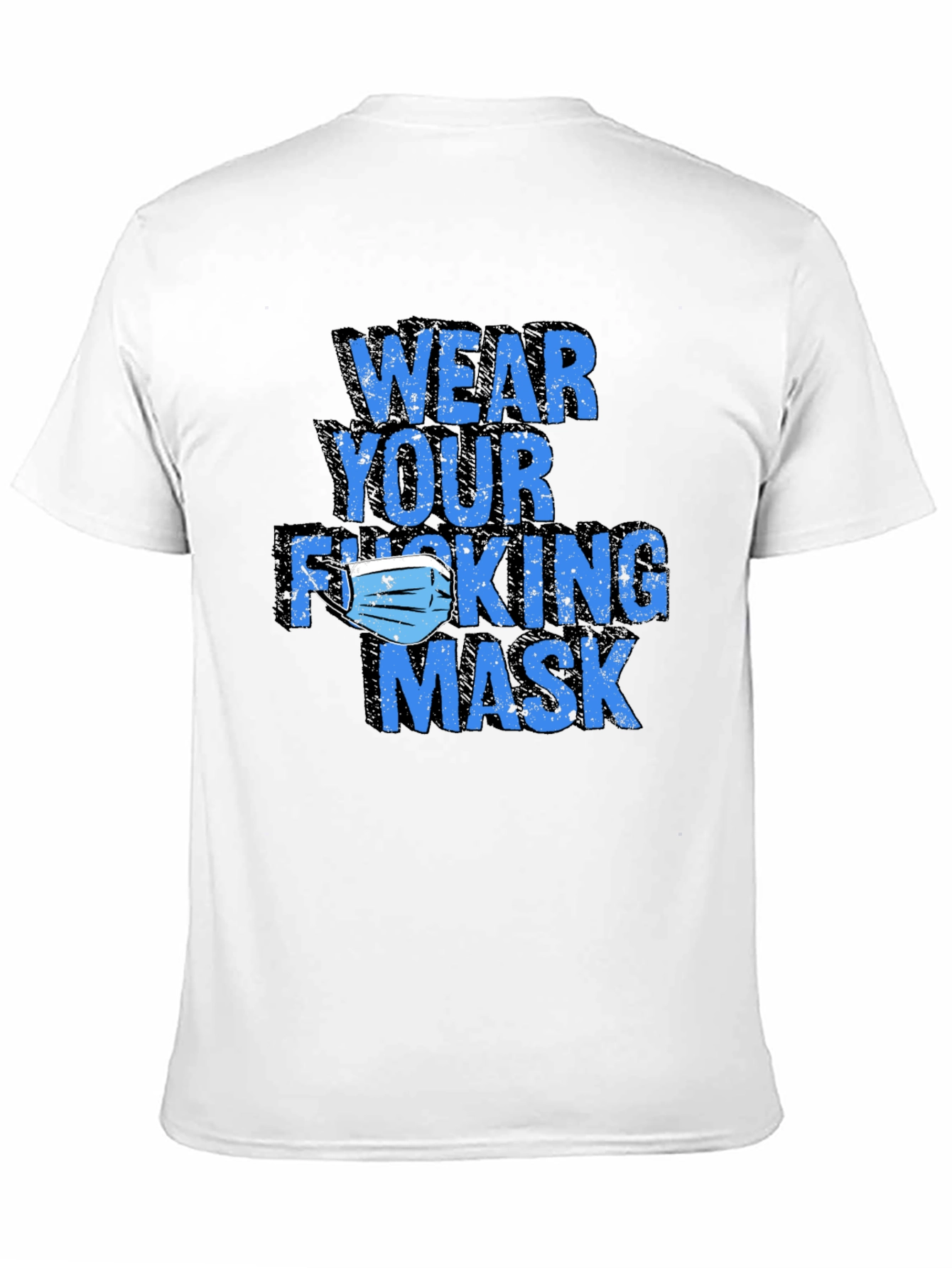 Wear Your Mask Graphic Tee - Black