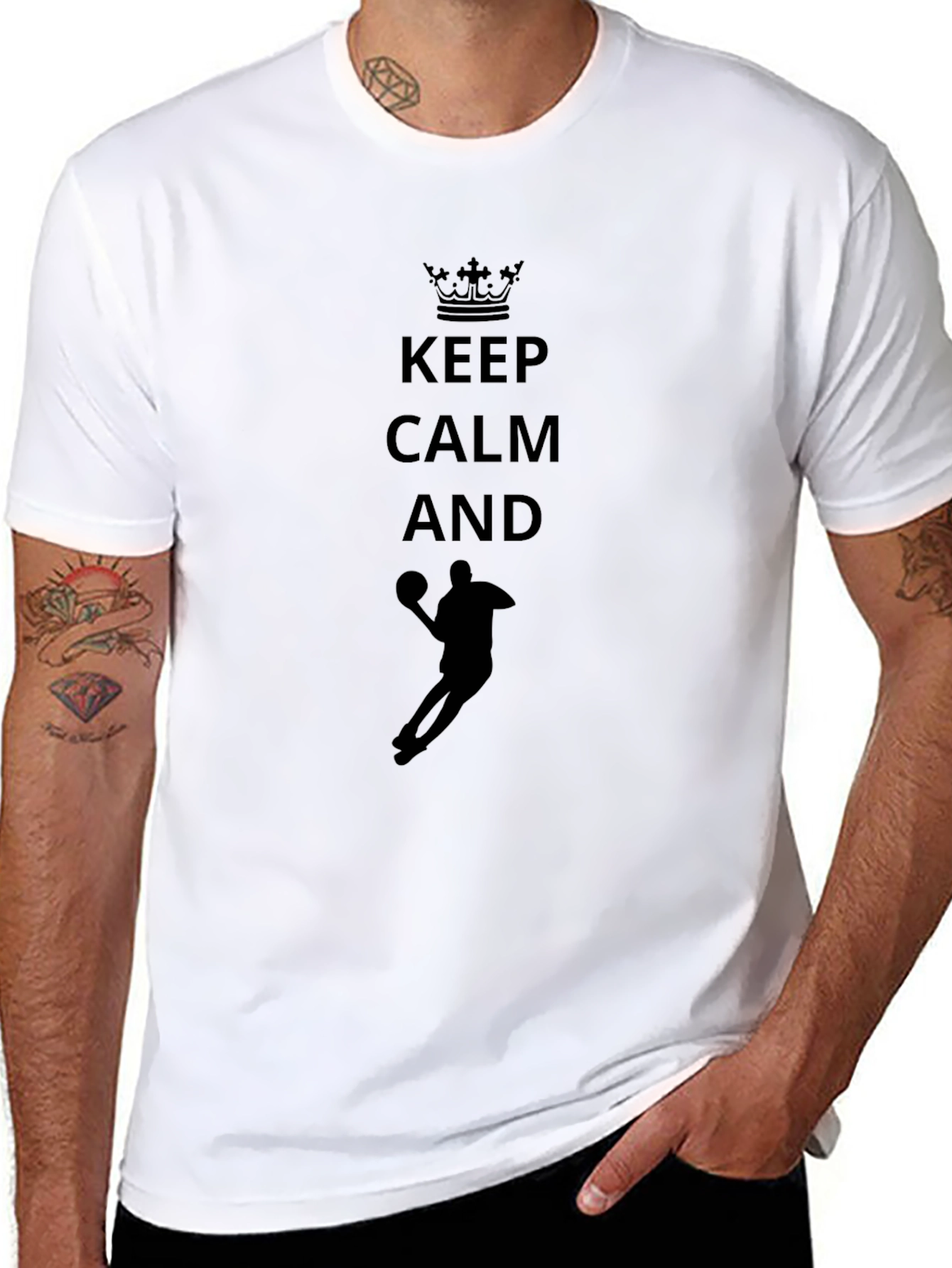 Keep Calm and Basketball T-Shirt