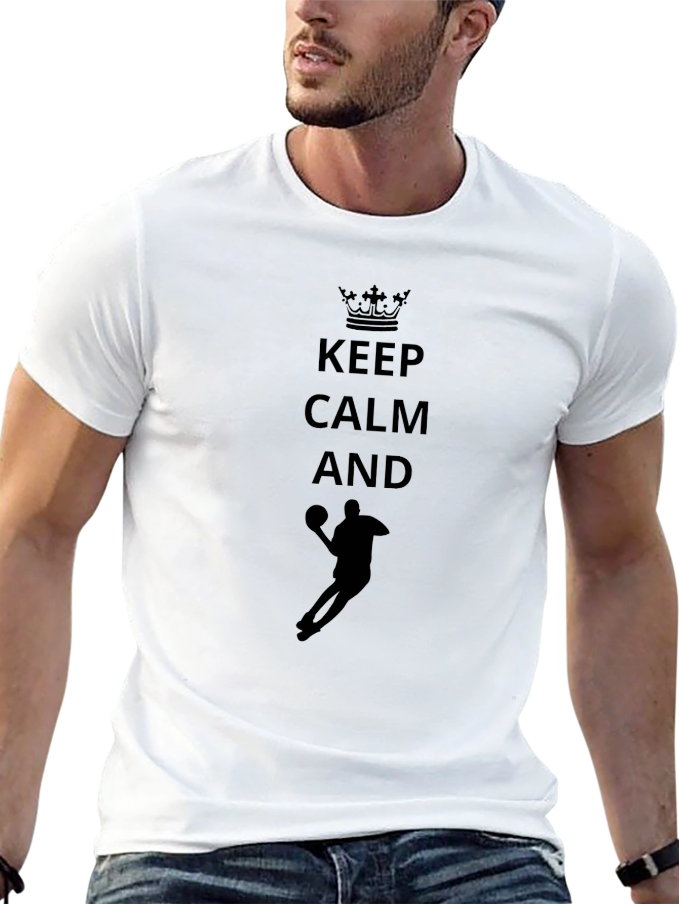 Keep Calm and Basketball T-Shirt