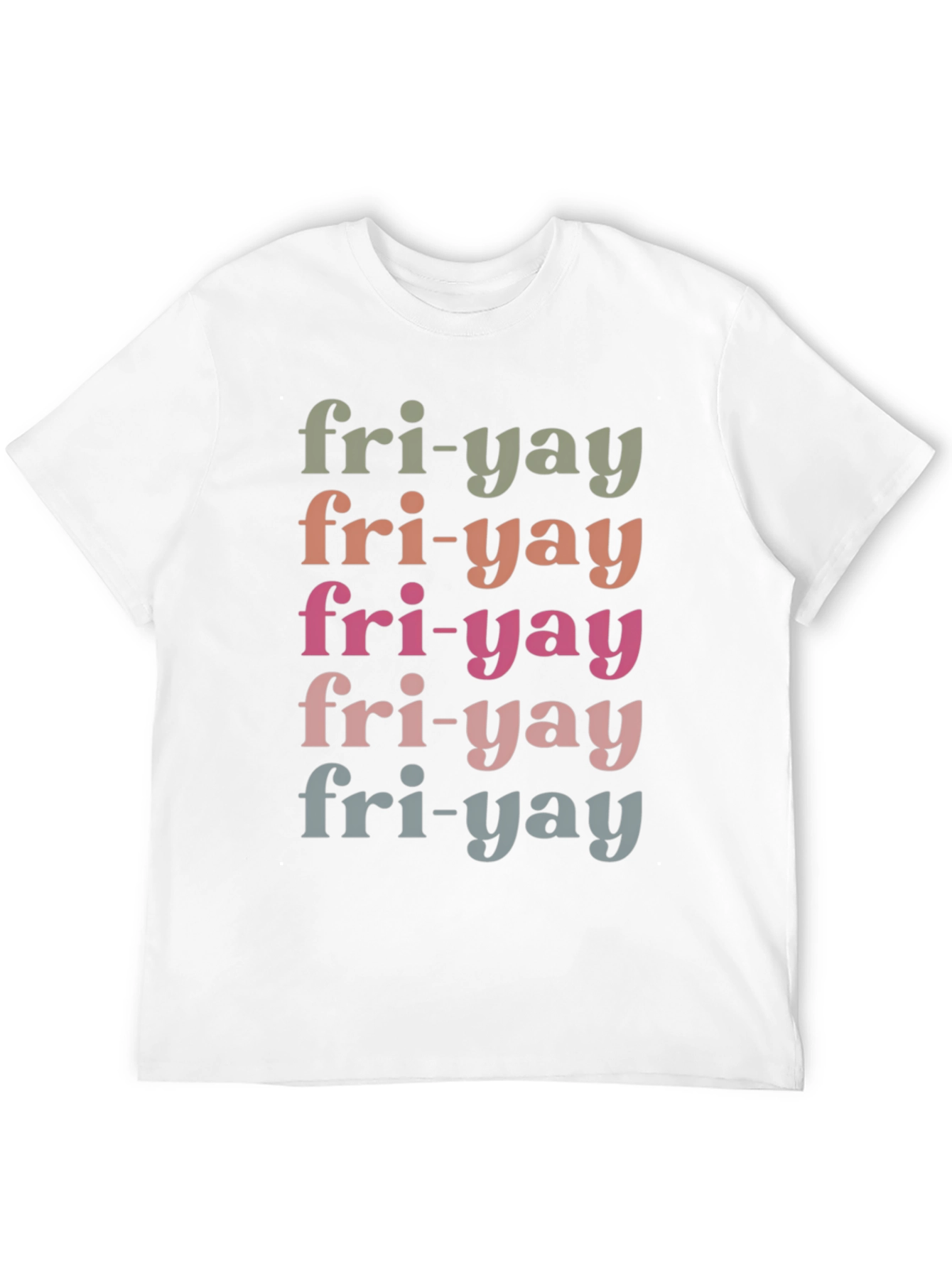Fri-yay Graphic Tee - Mens Black T-Shirt