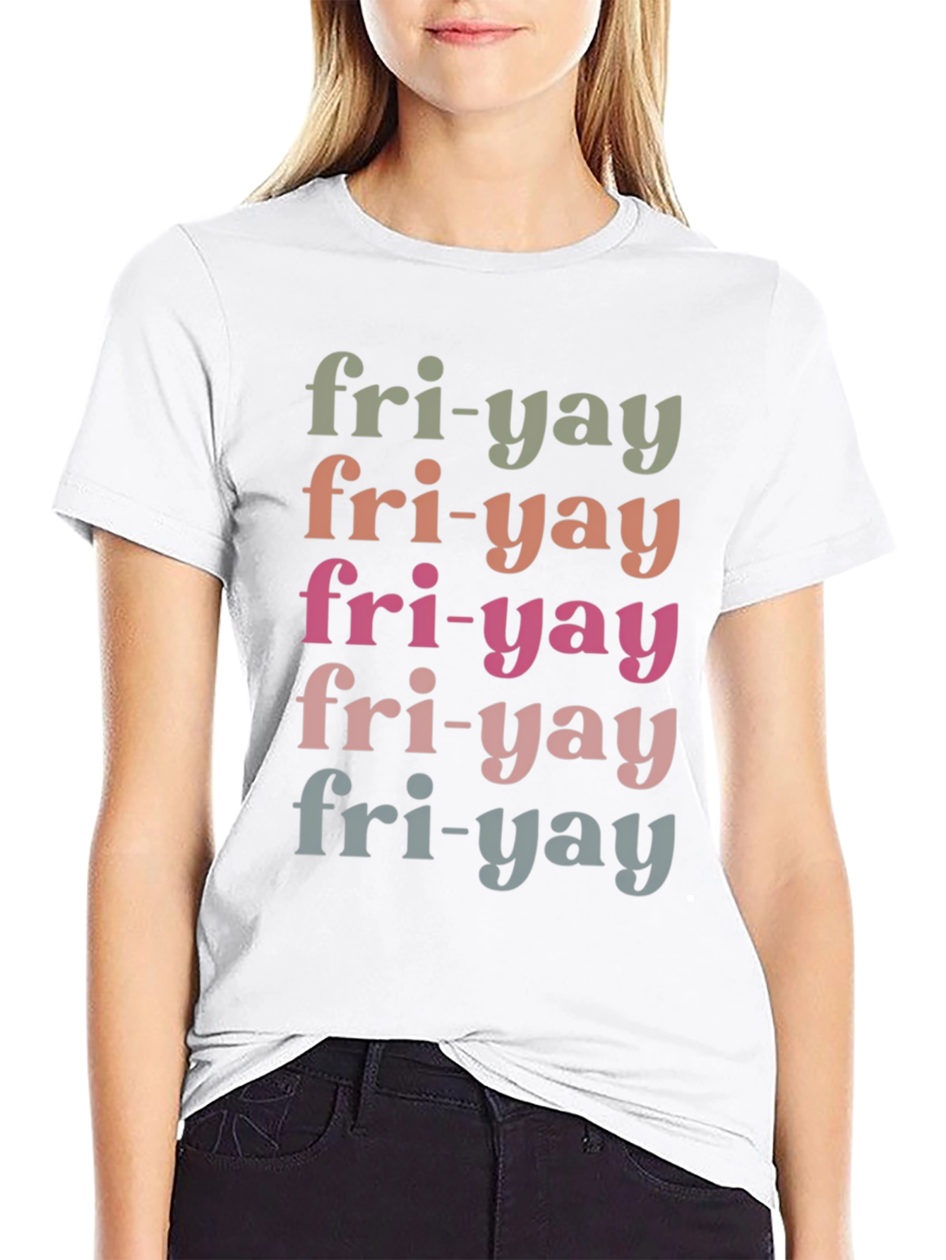 Fri-yay Graphic Tee - Mens Black T-Shirt