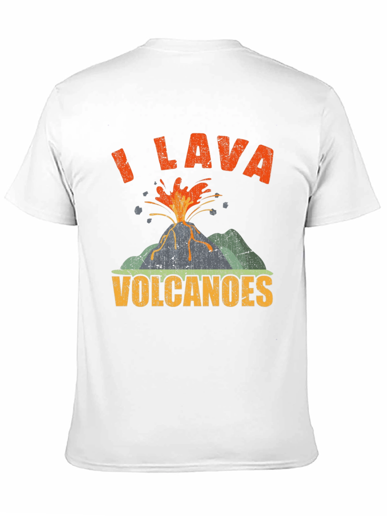 I Lava Volcanoes T-Shirt Funny Volcano Graphic Tee