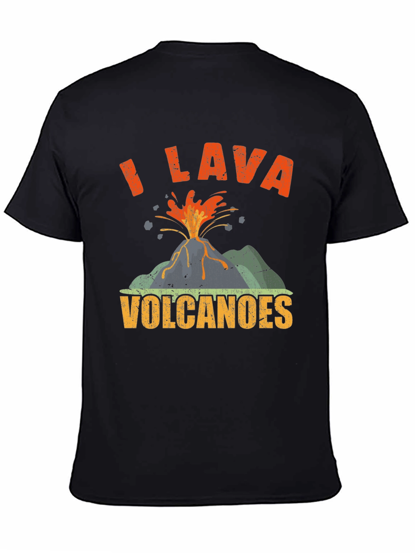 I Lava Volcanoes T-Shirt Funny Volcano Graphic Tee