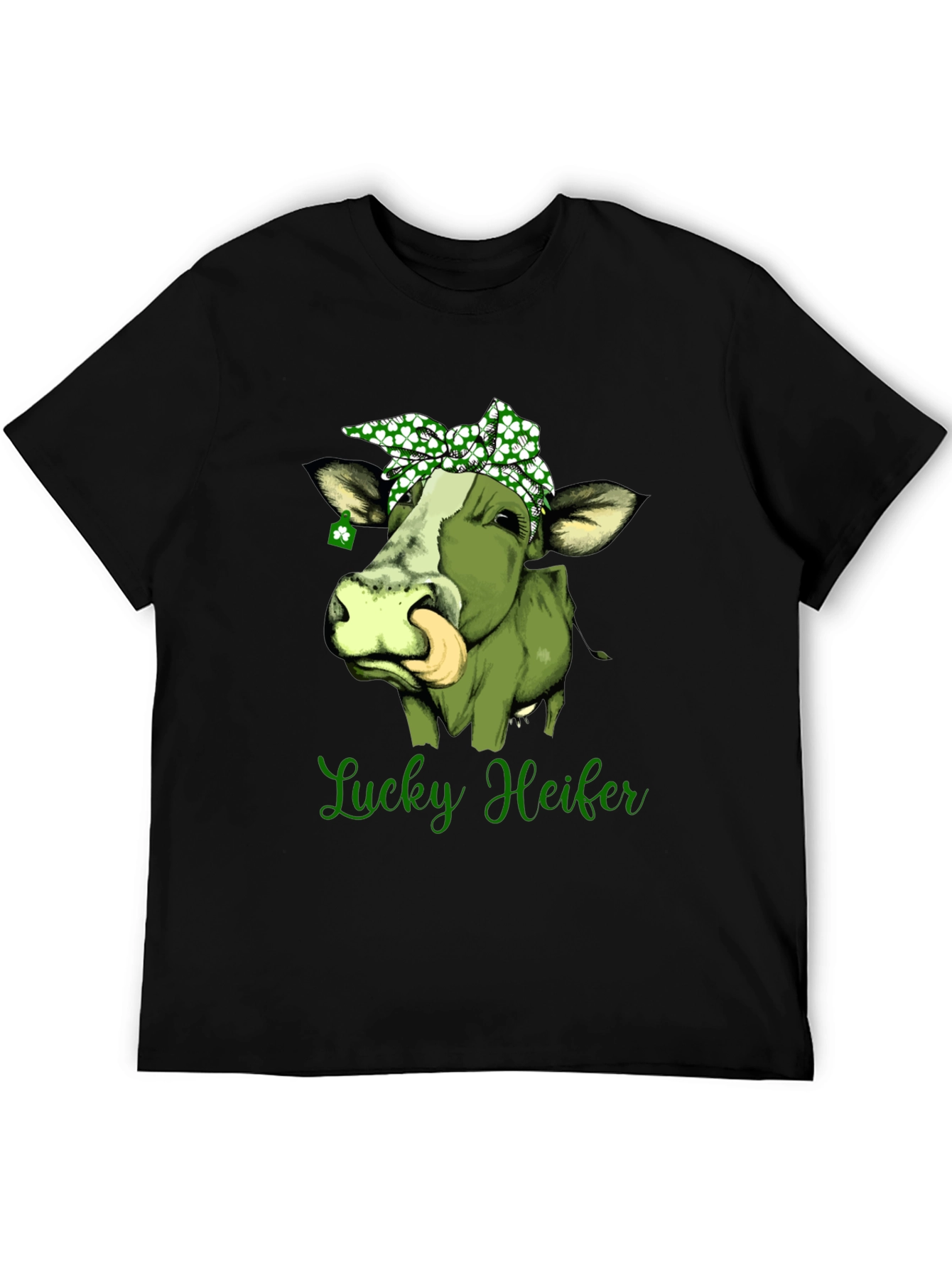 Lucky Heifer St. Patricks Day Graphic Tee