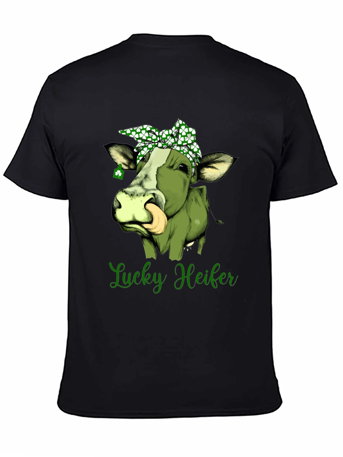 Lucky Heifer St. Patricks Day Graphic Tee