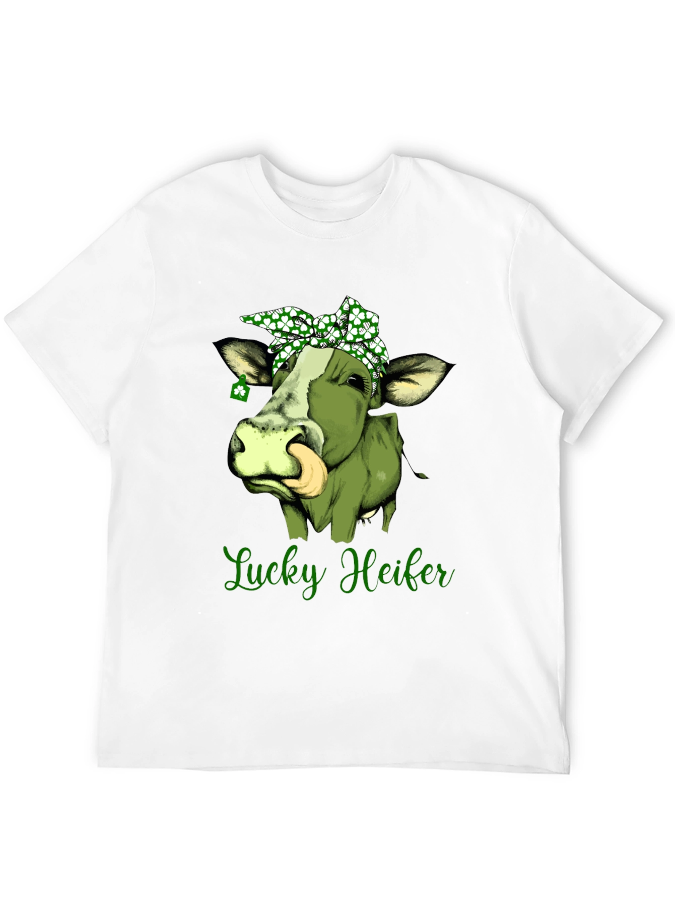 Lucky Heifer St. Patricks Day Graphic Tee