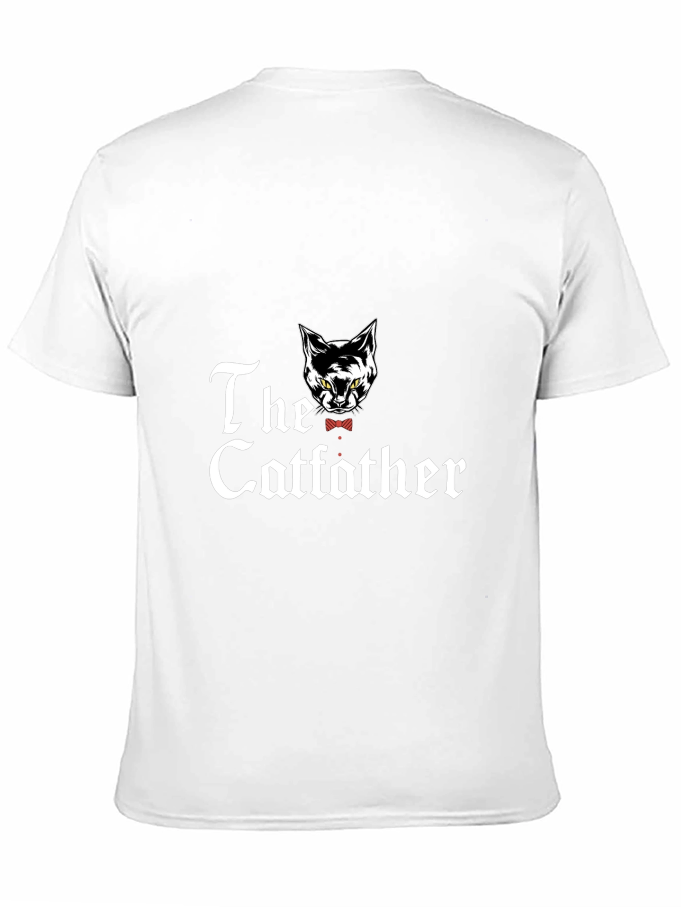 The Catfather T-Shirt -  Mens Black Tee