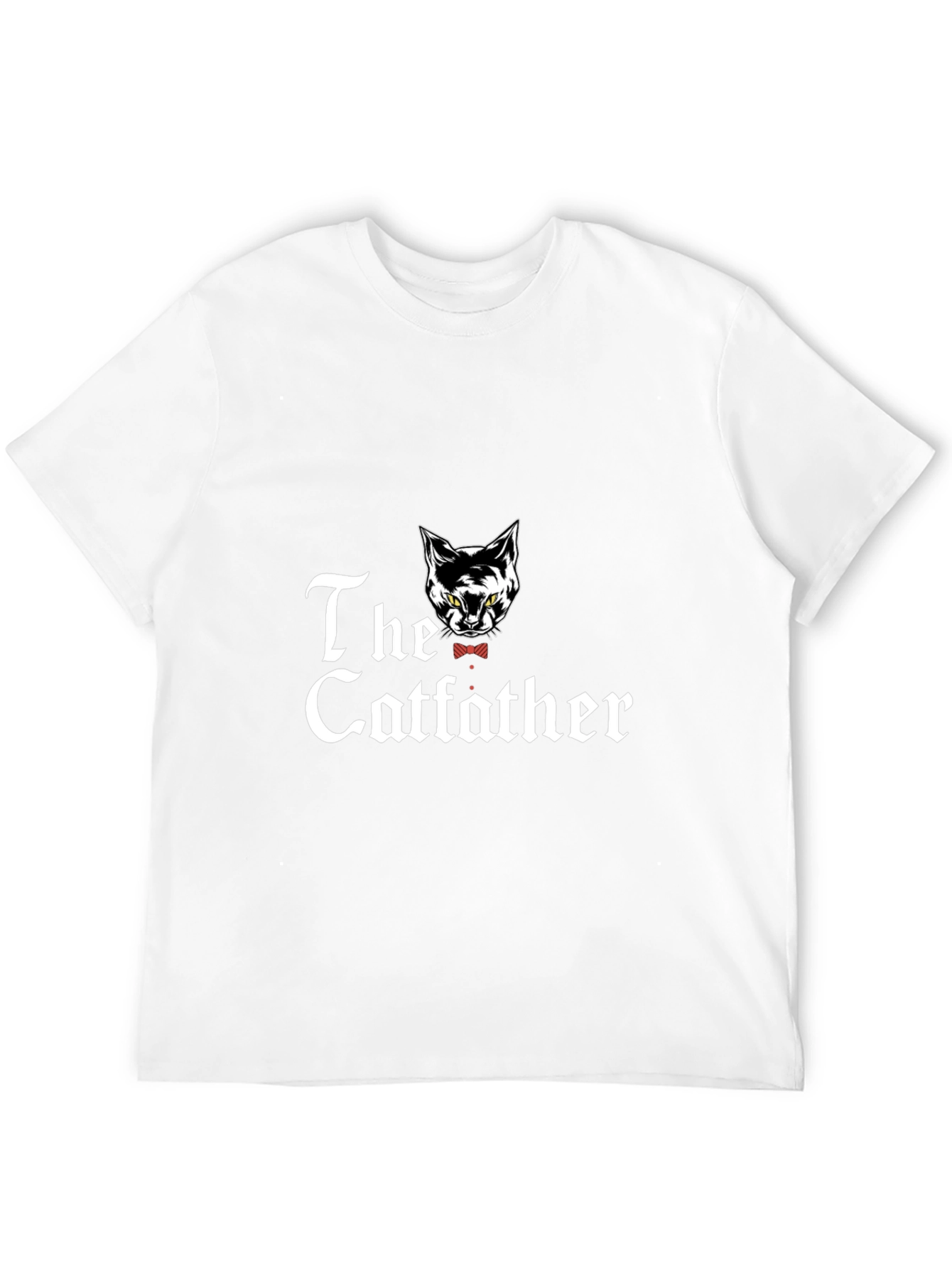 The Catfather T-Shirt -  Mens Black Tee