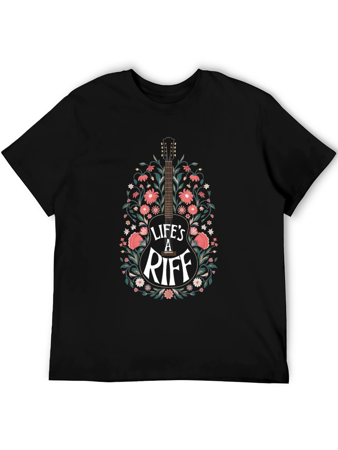Lifes A Riff Guitar Graphic T-Shirt