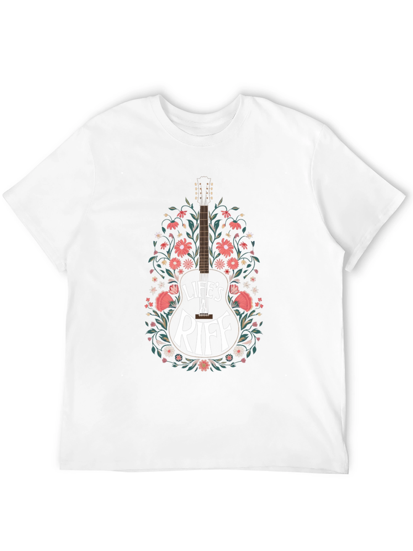 Lifes A Riff Guitar Graphic T-Shirt