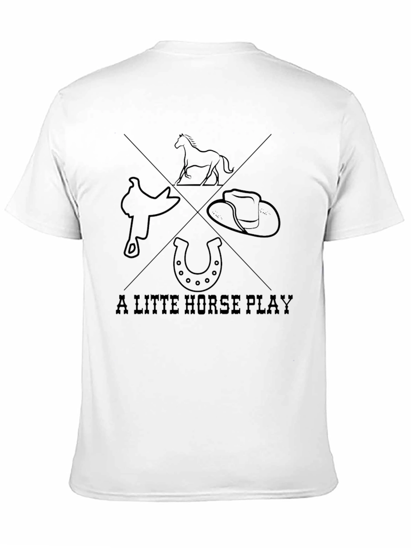 A Little Horse Play Graphic Tee