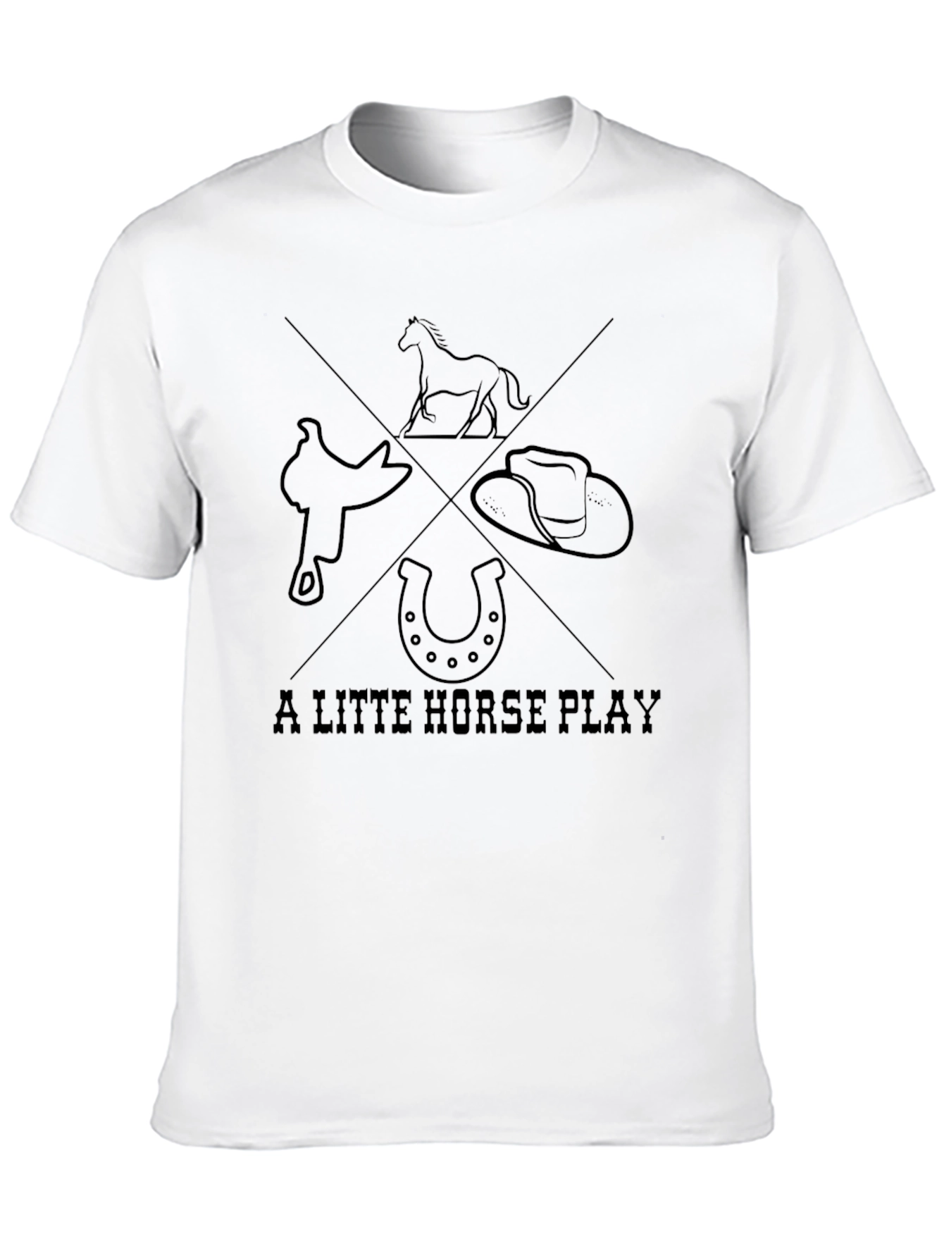 A Little Horse Play Graphic Tee