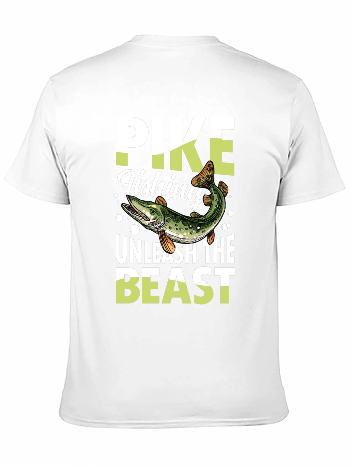 Pike Fishing Unleash the Beast T-Shirt