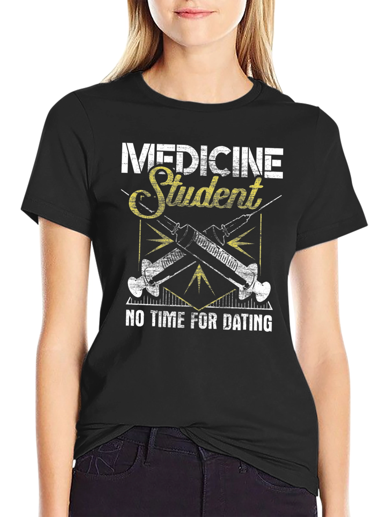 Medicine Student No Time for Dating T-Shirt