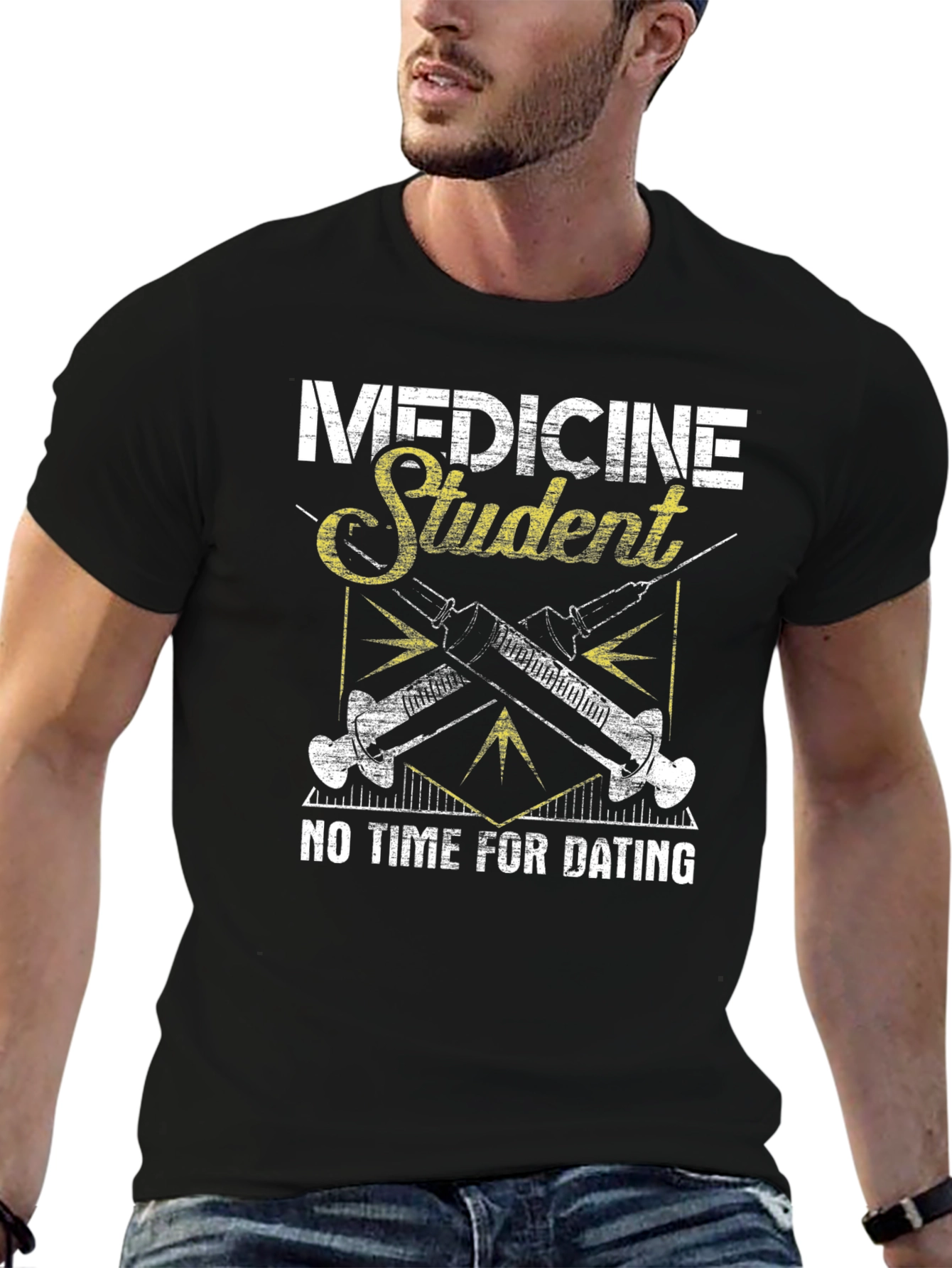 Medicine Student No Time for Dating T-Shirt