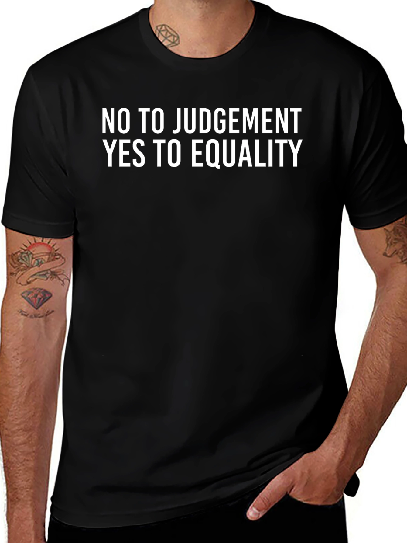 Equality Tee: No Judgement Yes to Equality
