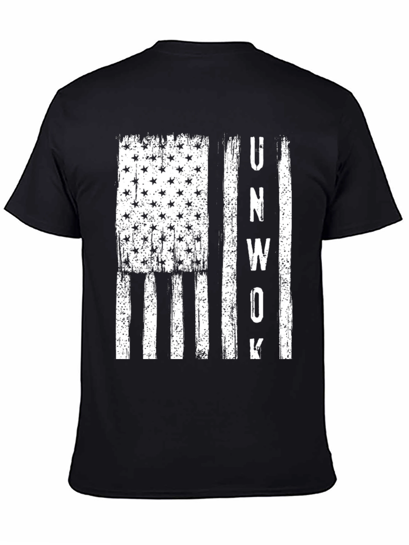 UnWoke American Flag Graphic Tee