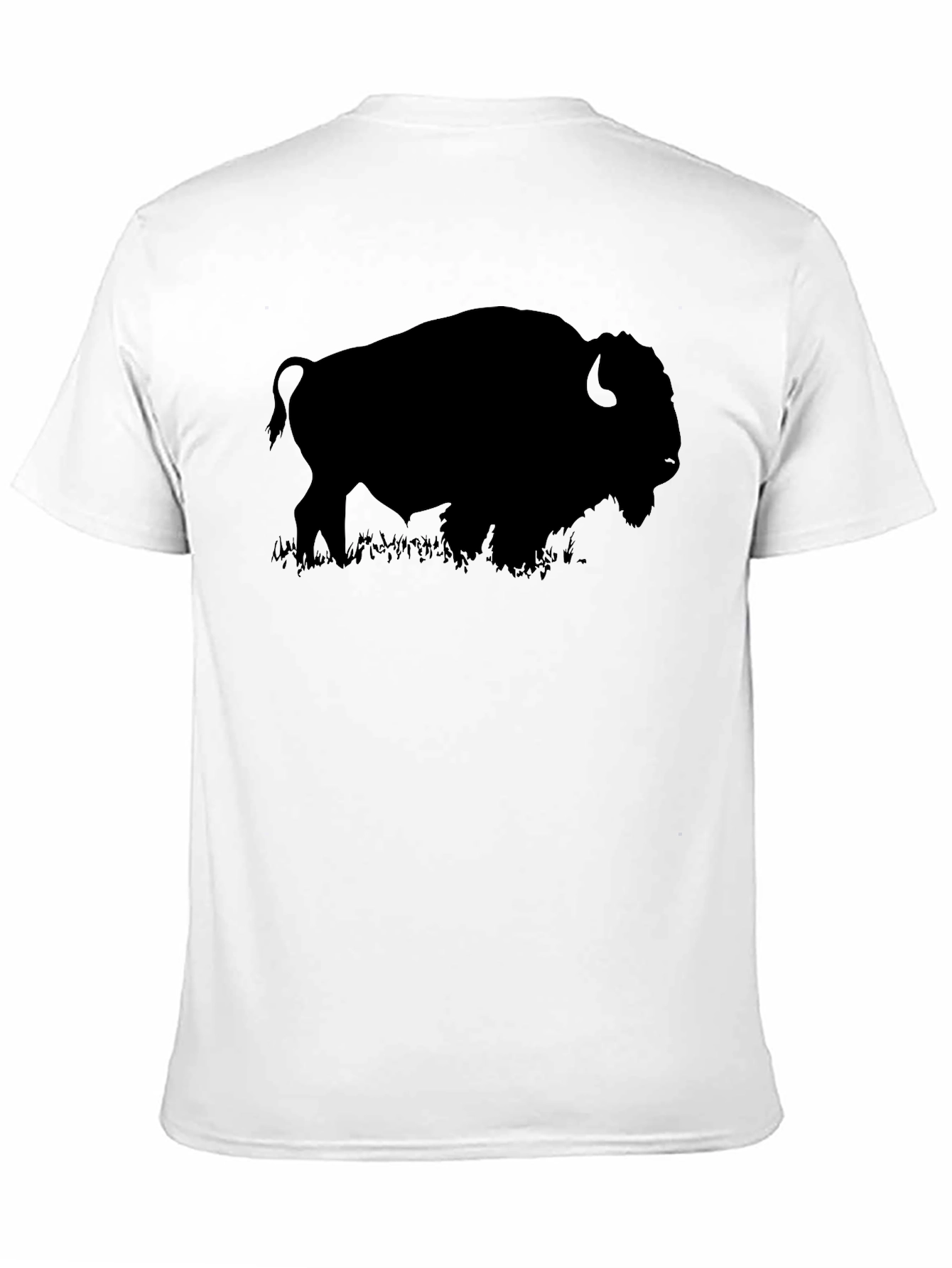 Buffalo Silhouette Black T-Shirt