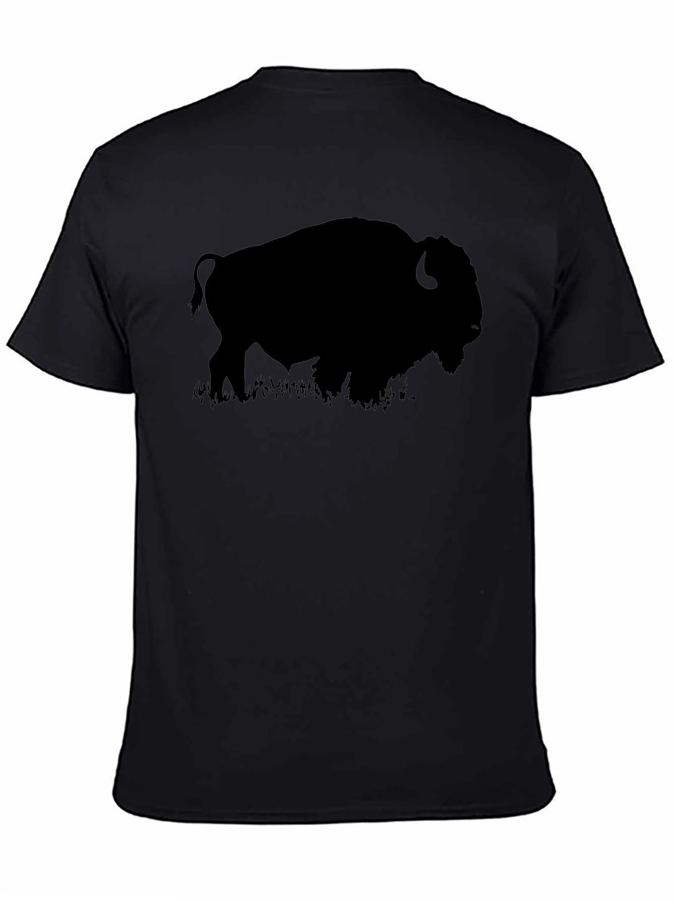 Buffalo Silhouette Black T-Shirt