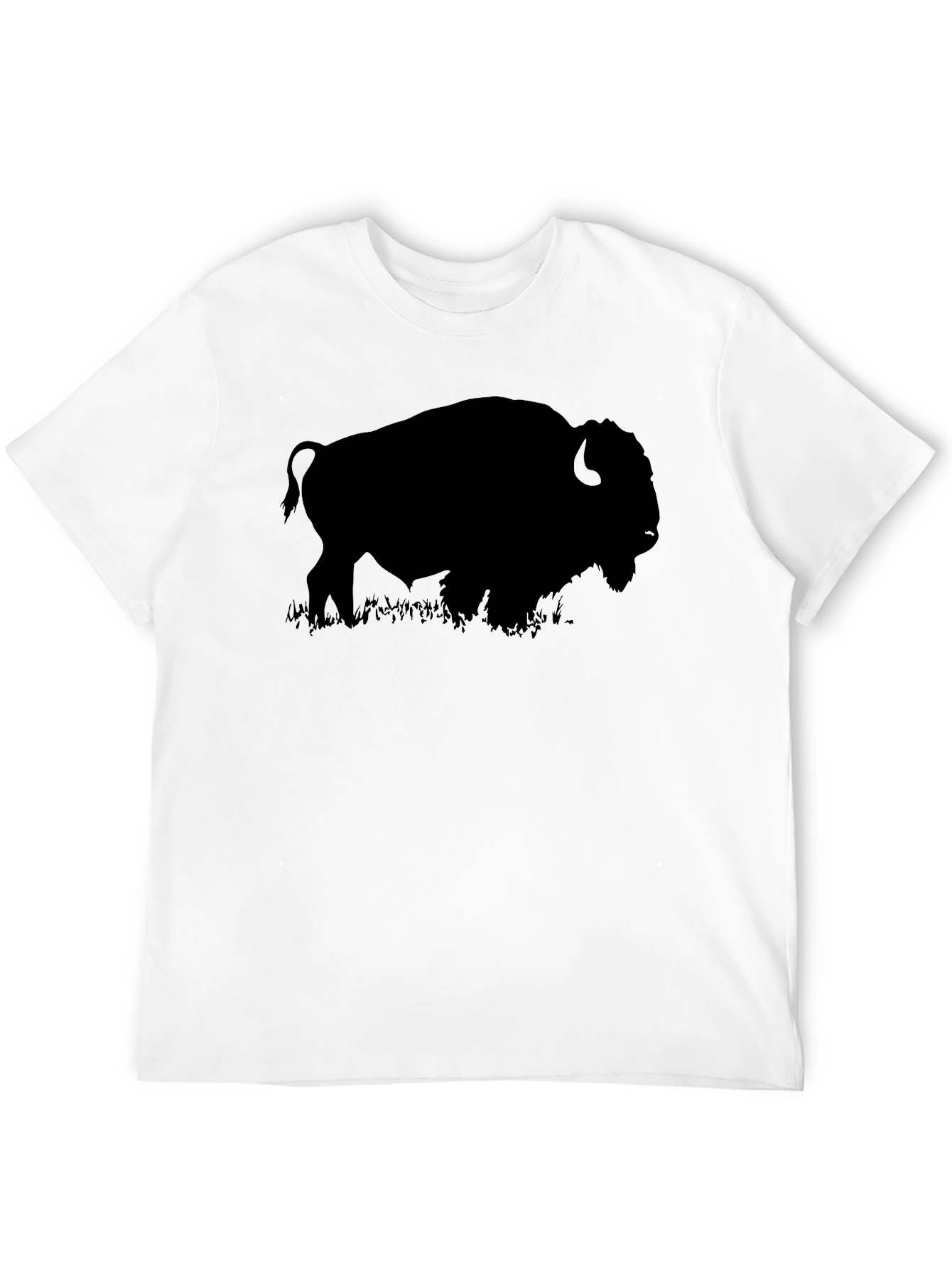 Buffalo Silhouette Black T-Shirt
