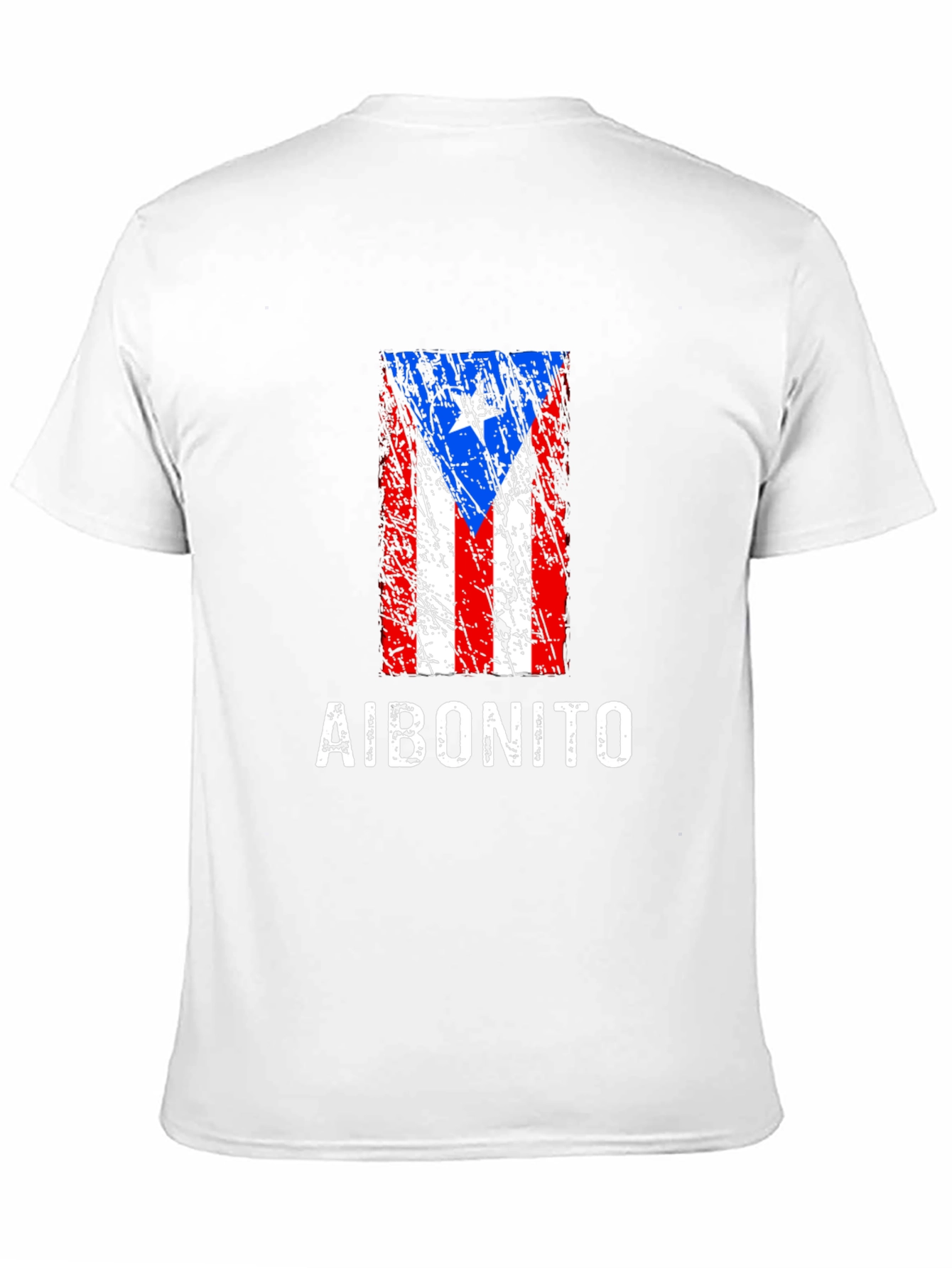 Aibonito Puerto Rico Flag Grunge T-Shirt