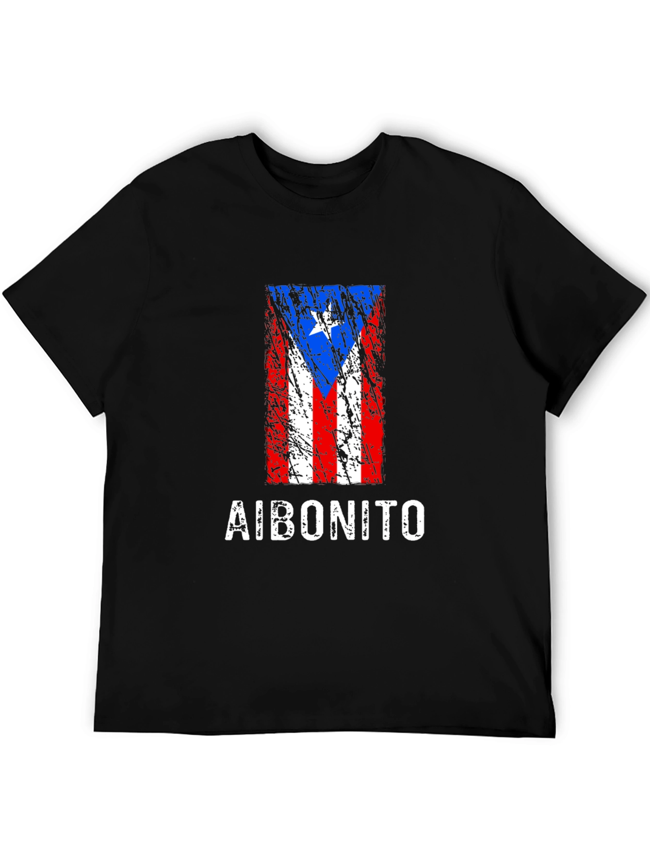 Aibonito Puerto Rico Flag Grunge T-Shirt