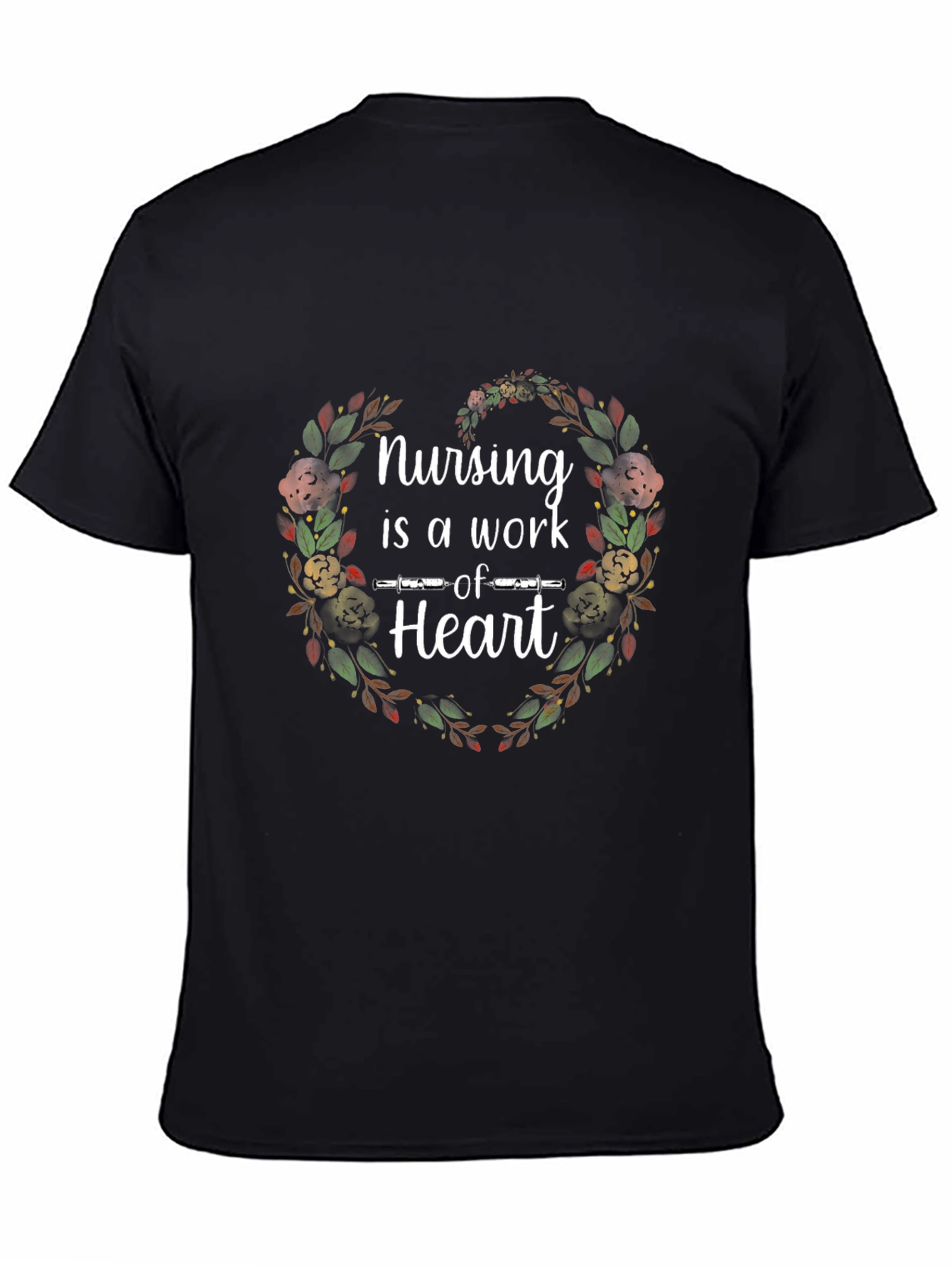 Nursing is a Work of Heart T-Shirt
