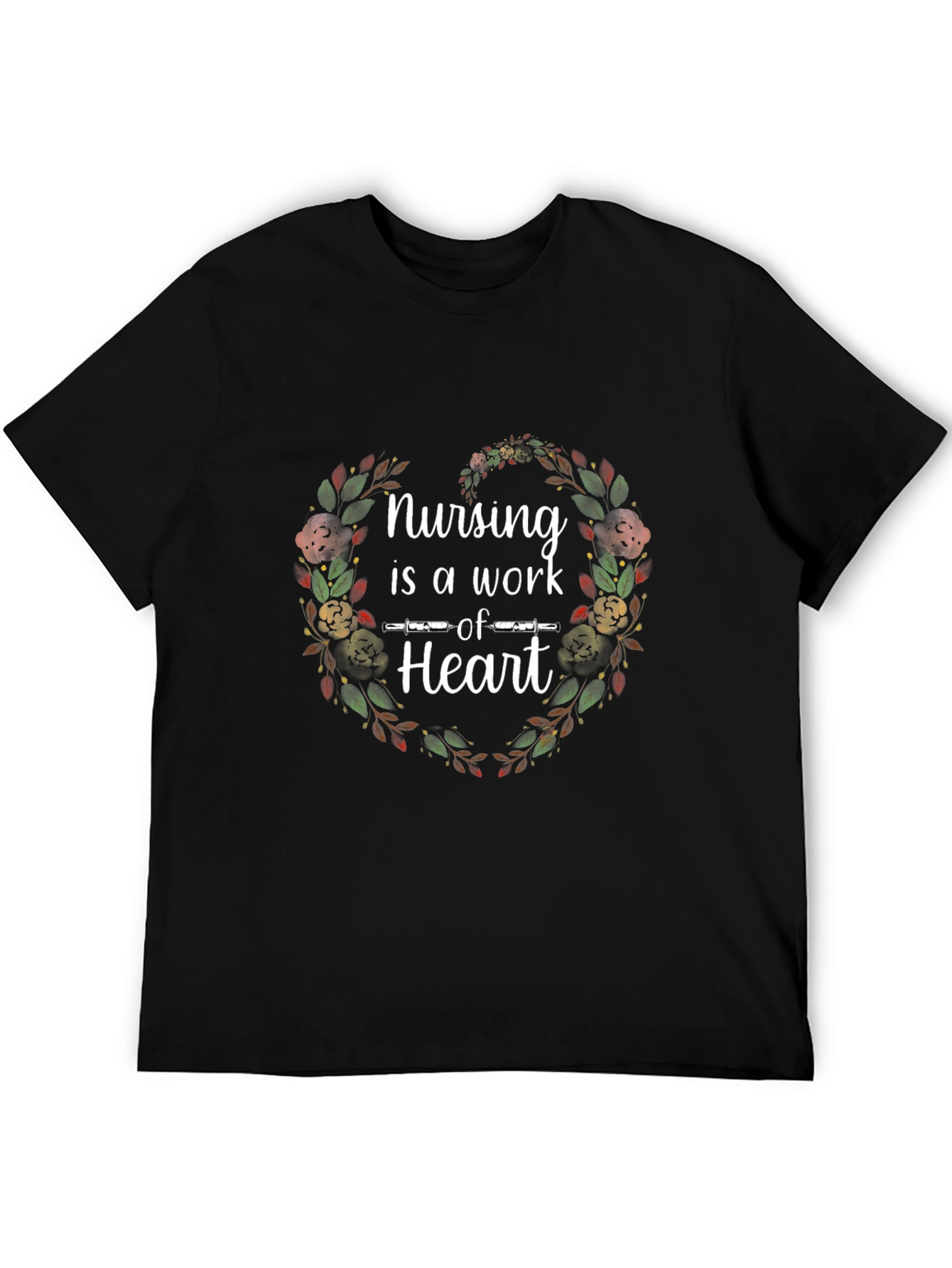 Nursing is a Work of Heart T-Shirt