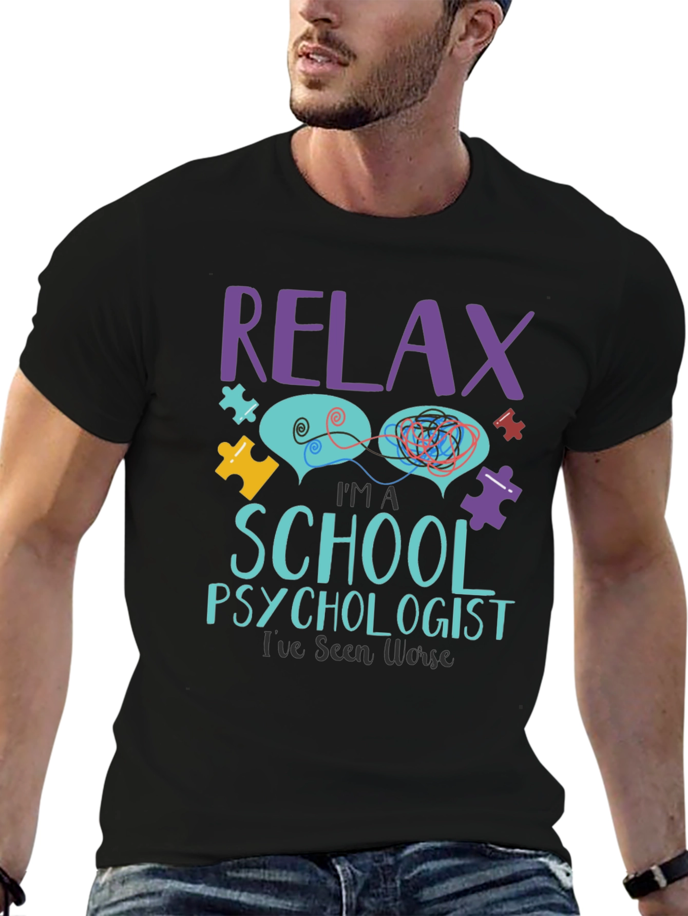 Relax School Psychologist T-Shirt