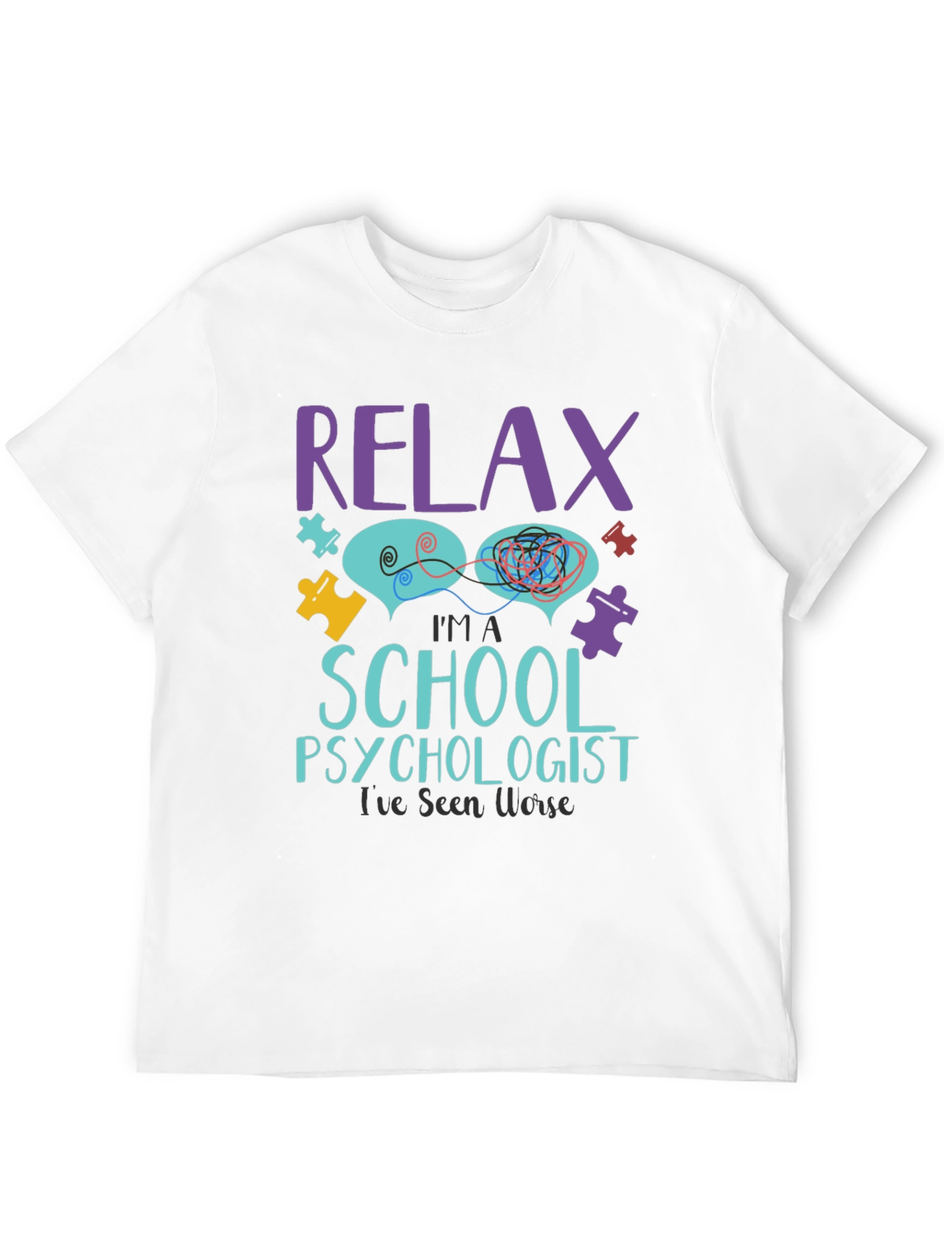 Relax School Psychologist T-Shirt