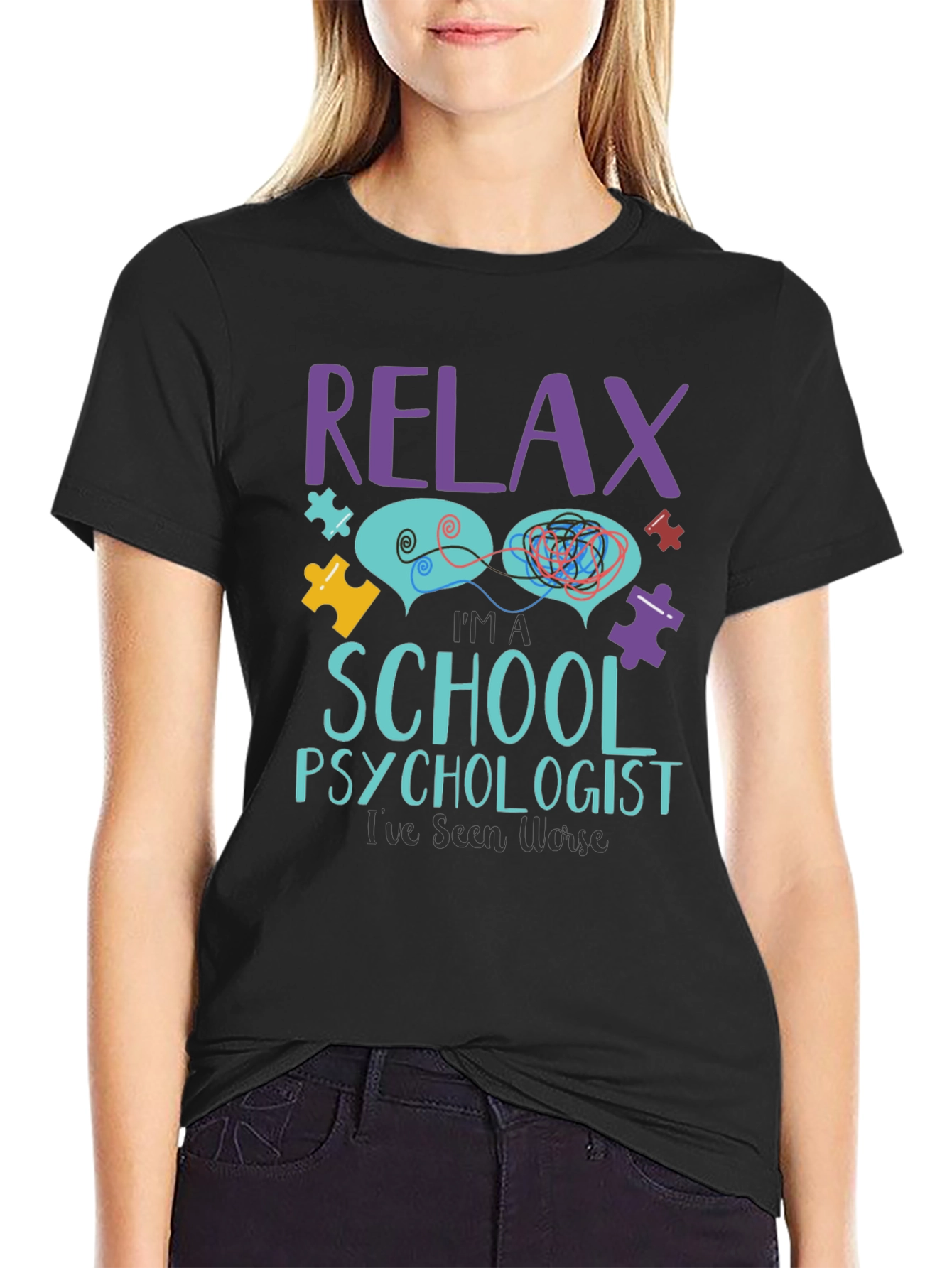 Relax School Psychologist T-Shirt