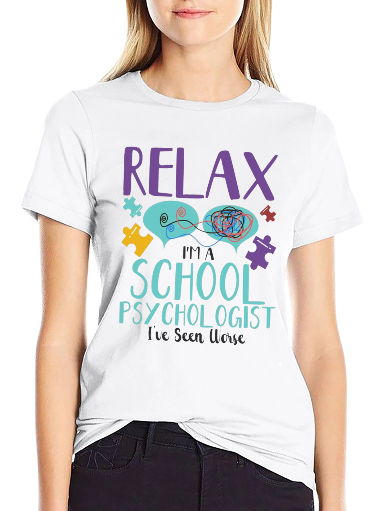Relax School Psychologist T-Shirt