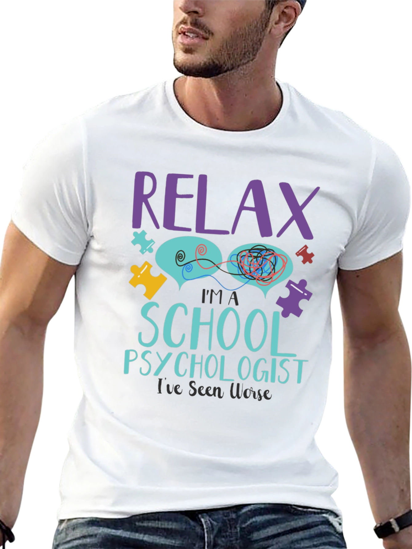 Relax School Psychologist T-Shirt
