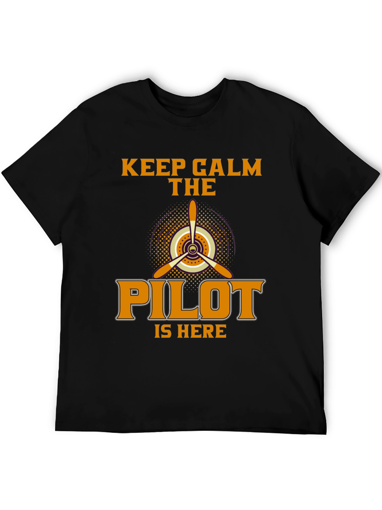 Keep Calm Pilot T-Shirt - Aviation Enthusiast