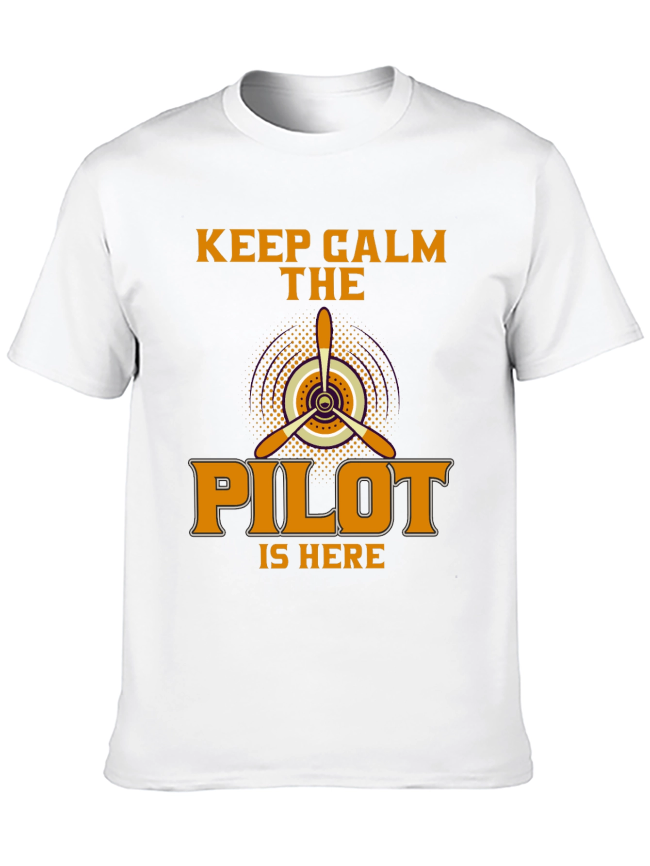 Keep Calm Pilot T-Shirt - Aviation Enthusiast