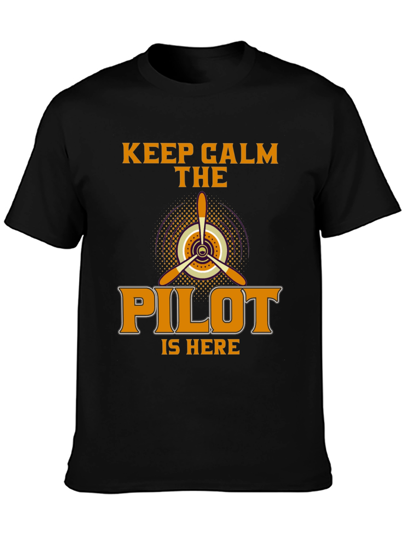 Keep Calm Pilot T-Shirt - Aviation Enthusiast