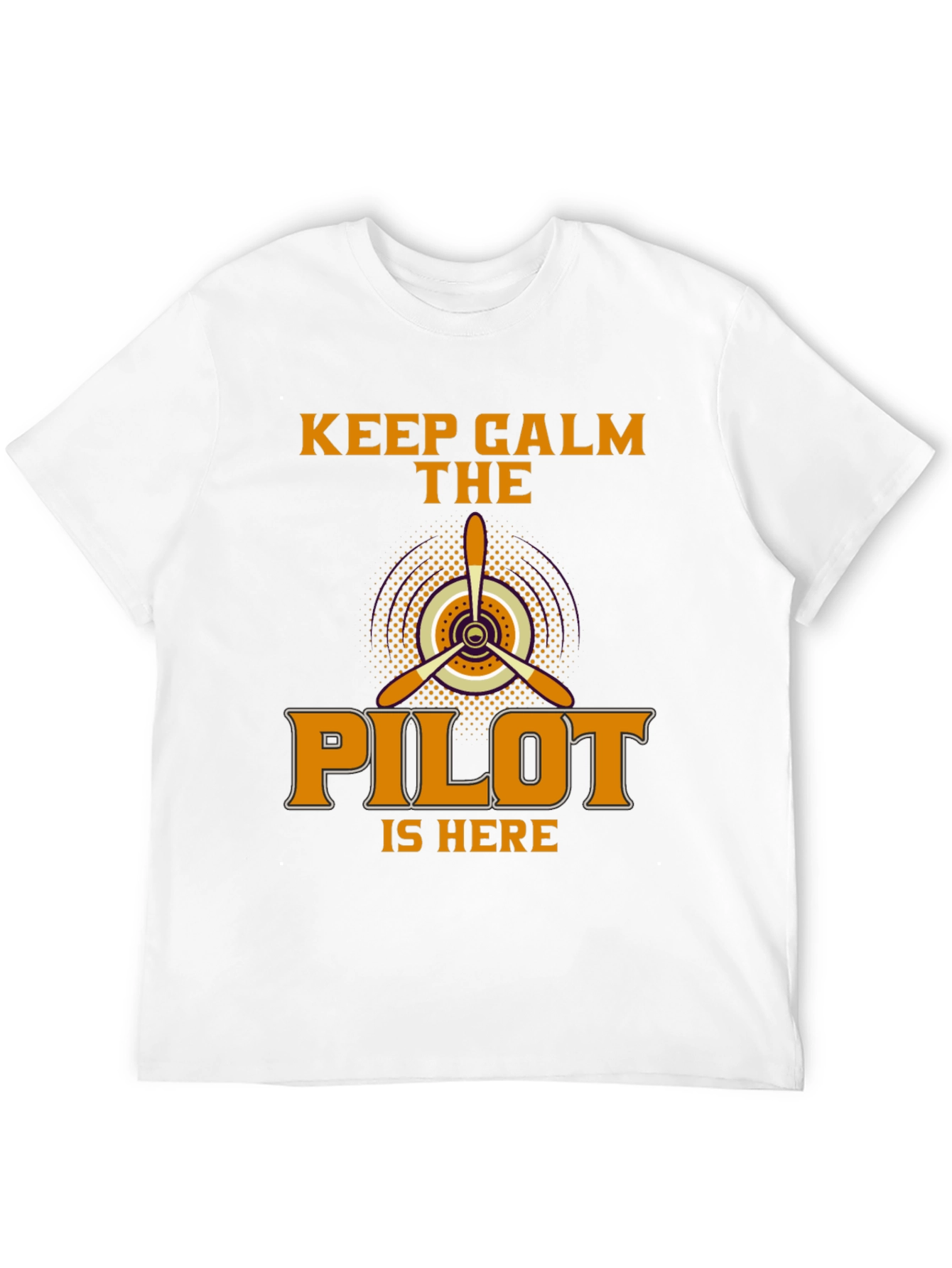 Keep Calm Pilot T-Shirt - Aviation Enthusiast