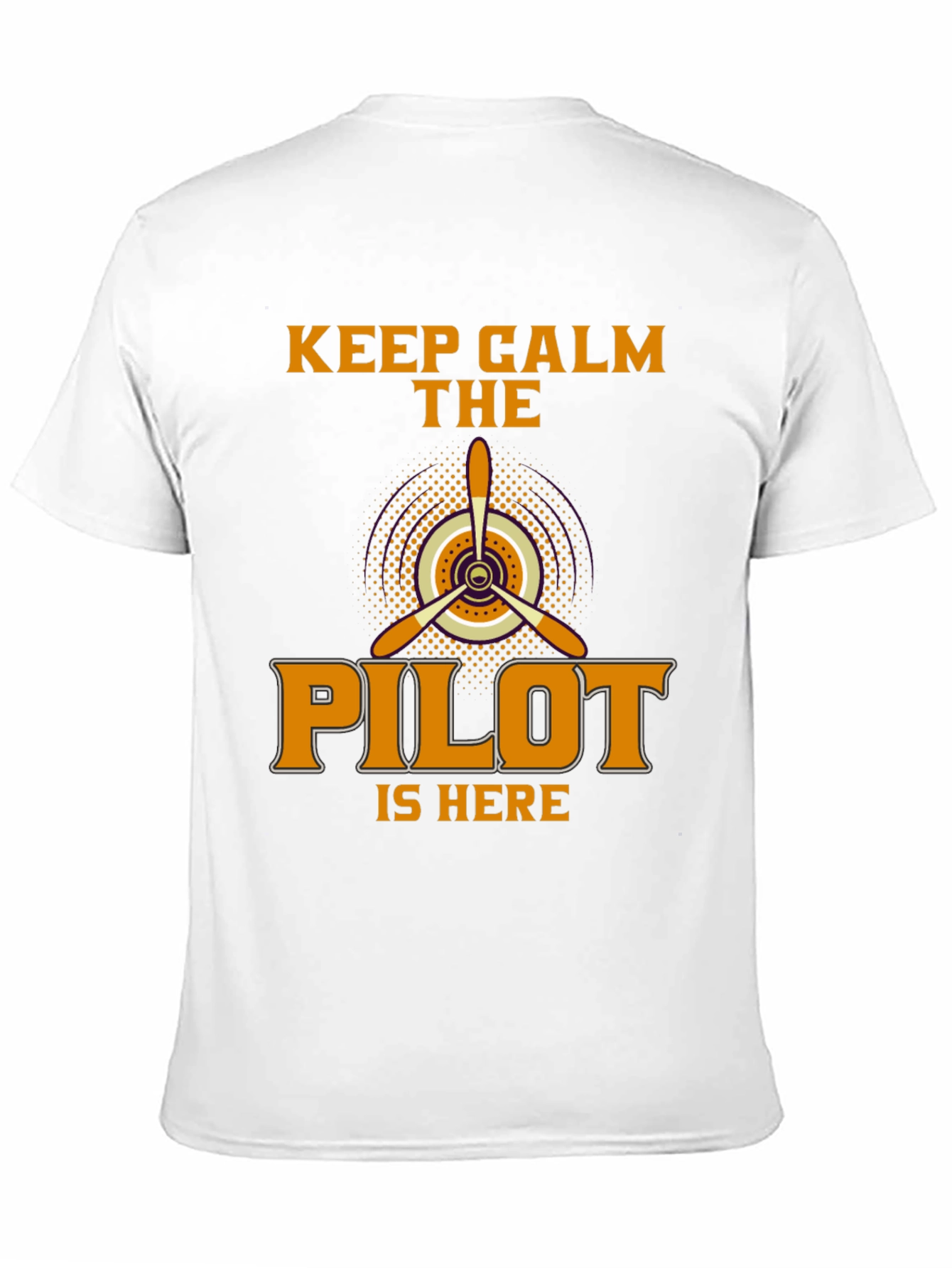 Keep Calm Pilot T-Shirt - Aviation Enthusiast