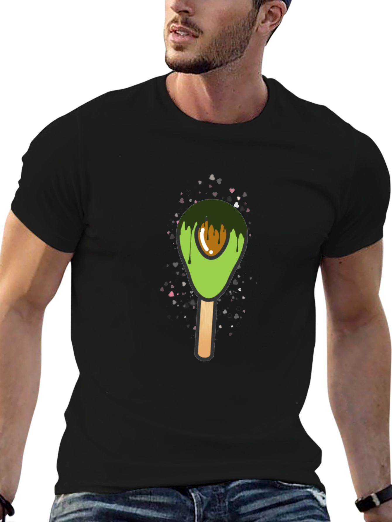 Avocado Popsicle Graphic Tee - Trendy Unisex Shirt