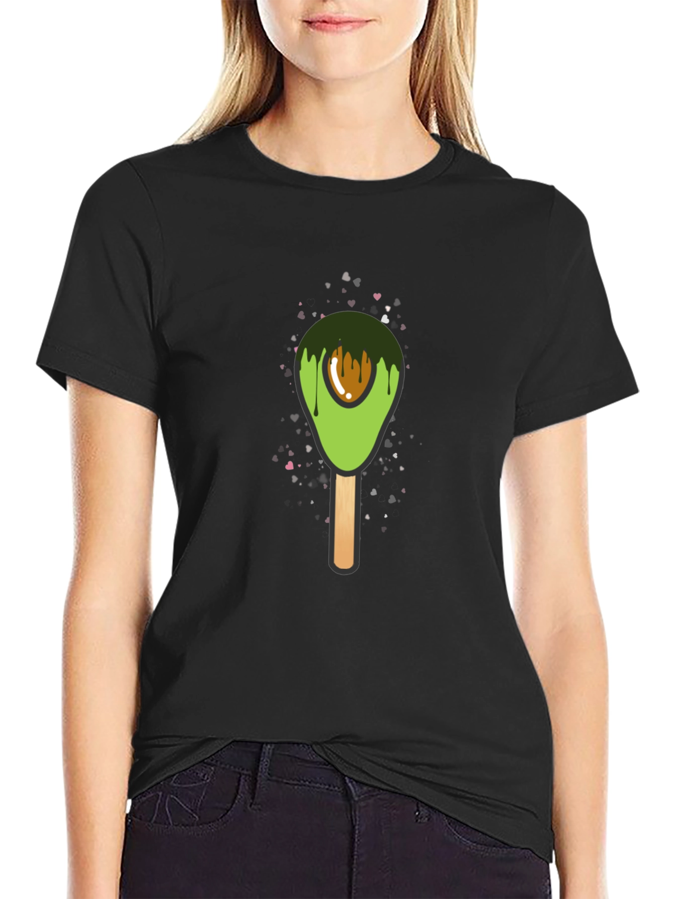 Avocado Popsicle Graphic Tee - Trendy Unisex Shirt