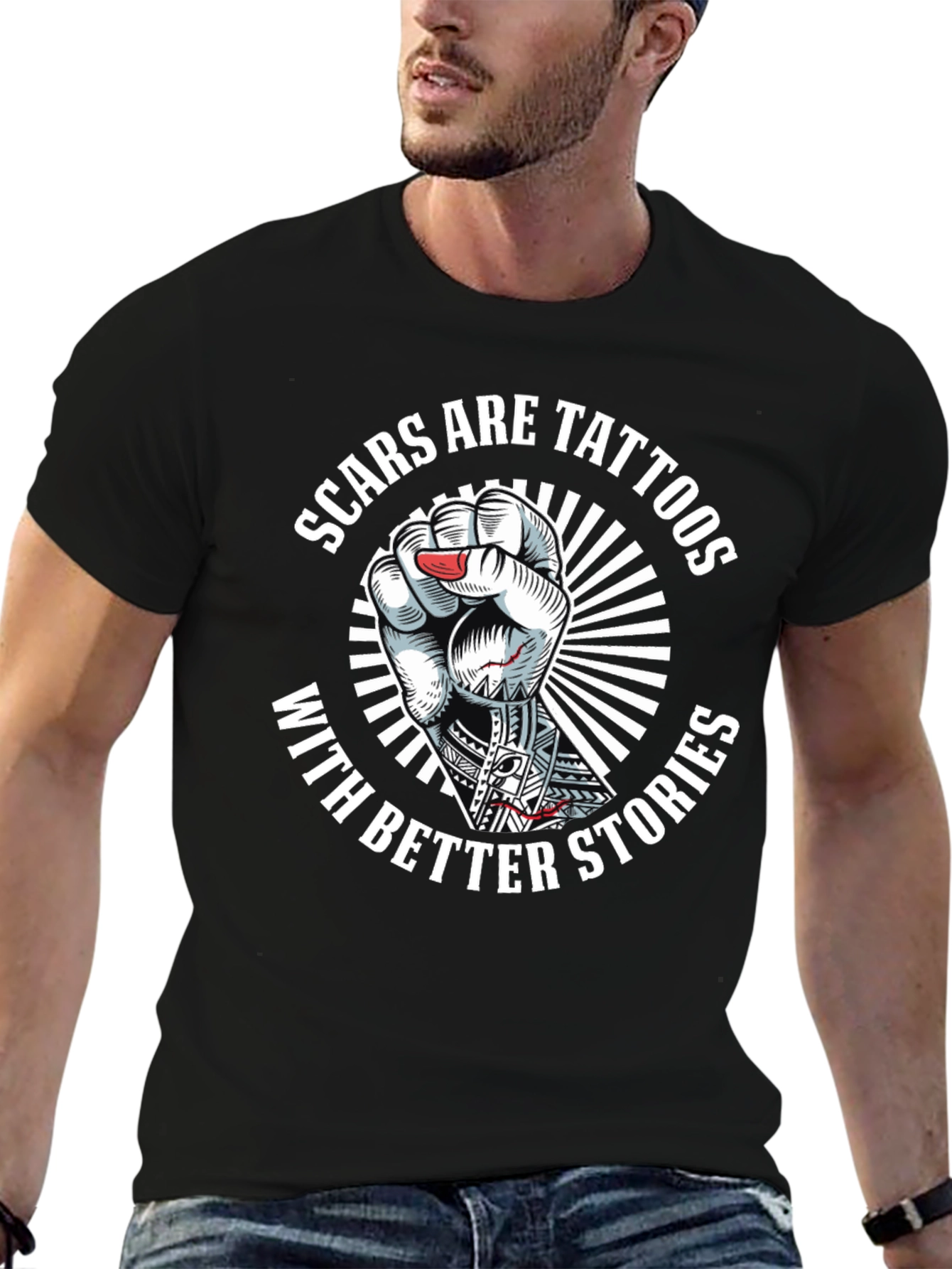 Scars Are Tattoos Graphic Tee