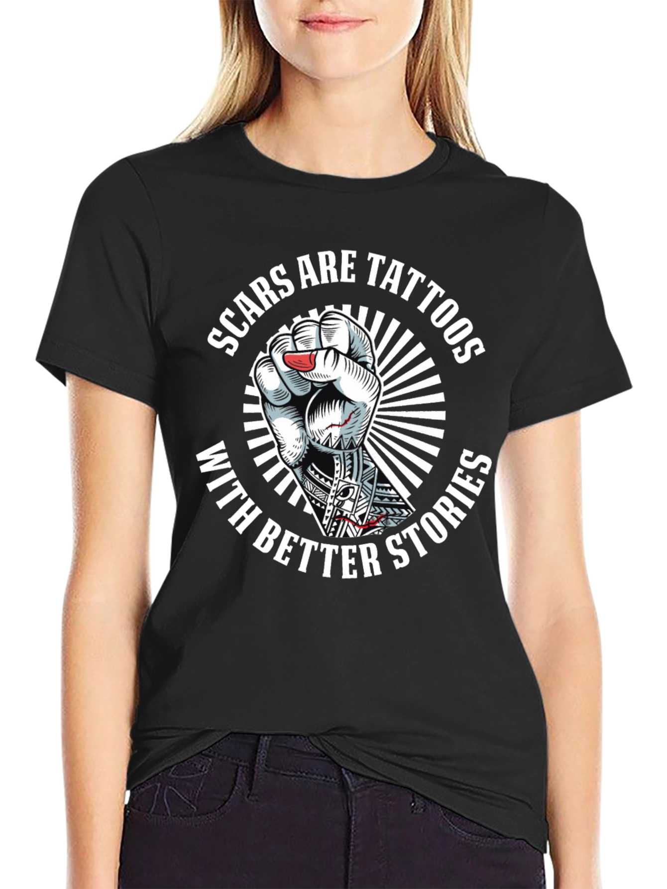 Scars Are Tattoos Graphic Tee