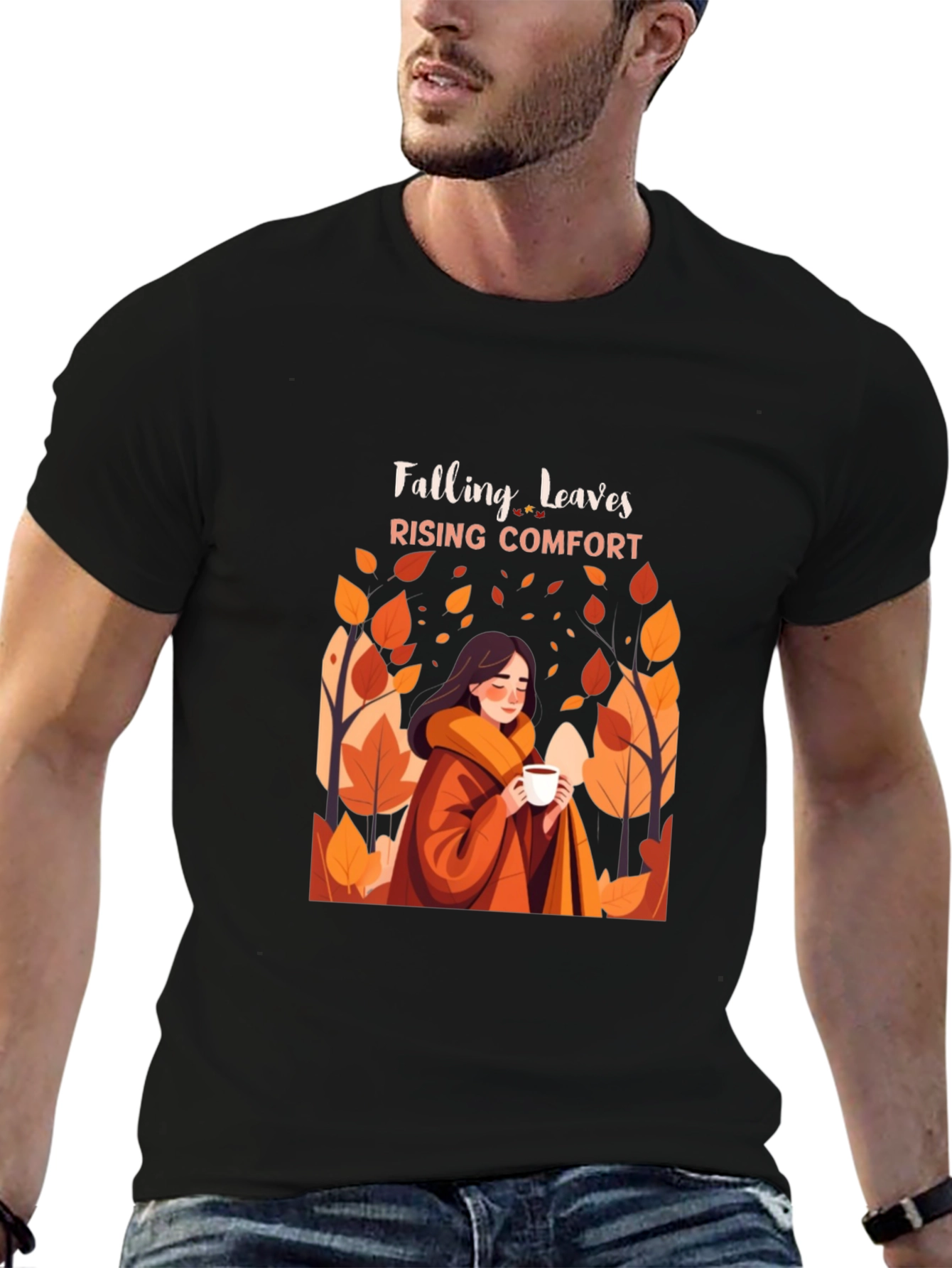 Falling Leaves Comfort Tee