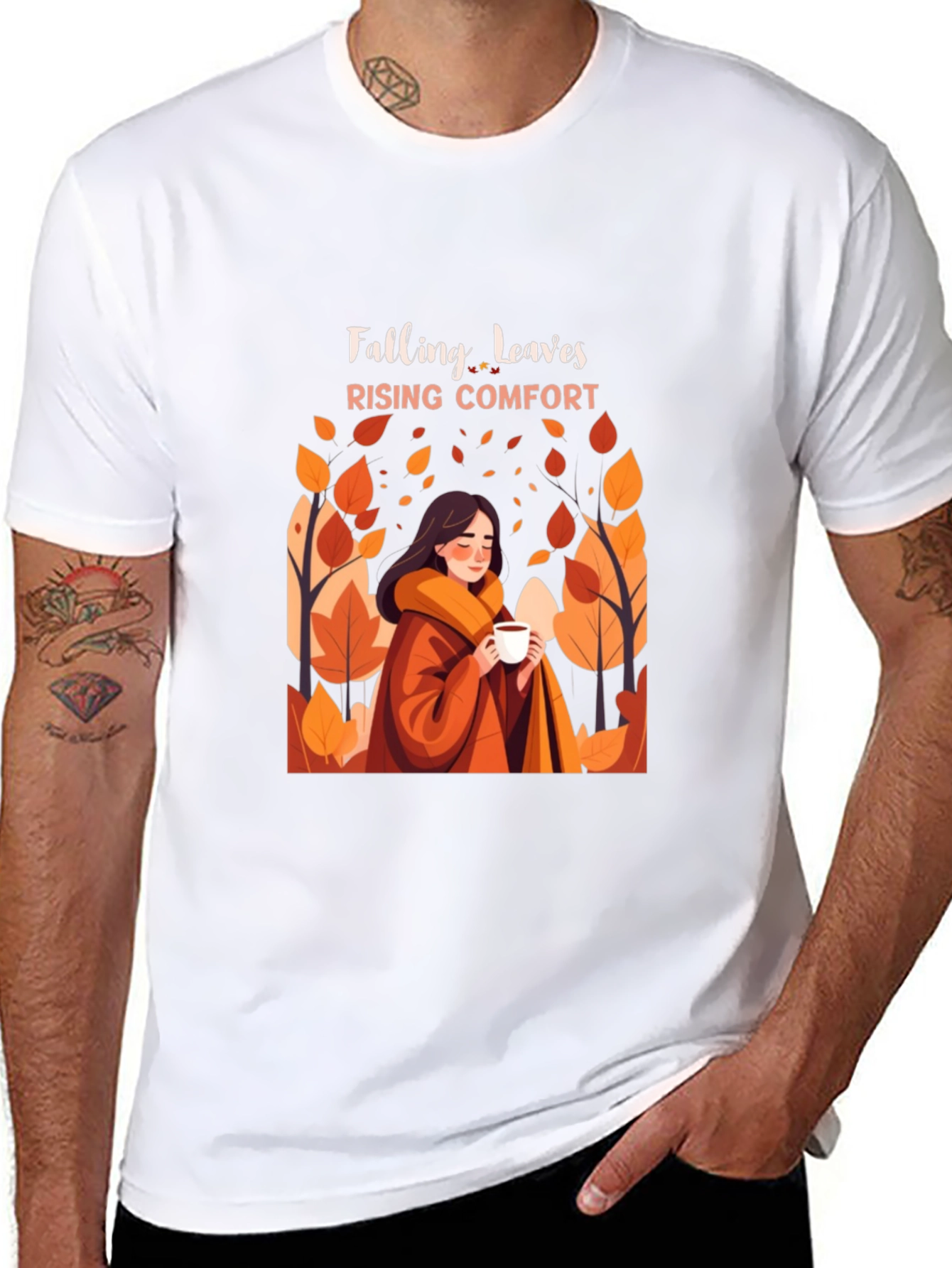 Falling Leaves Comfort Tee